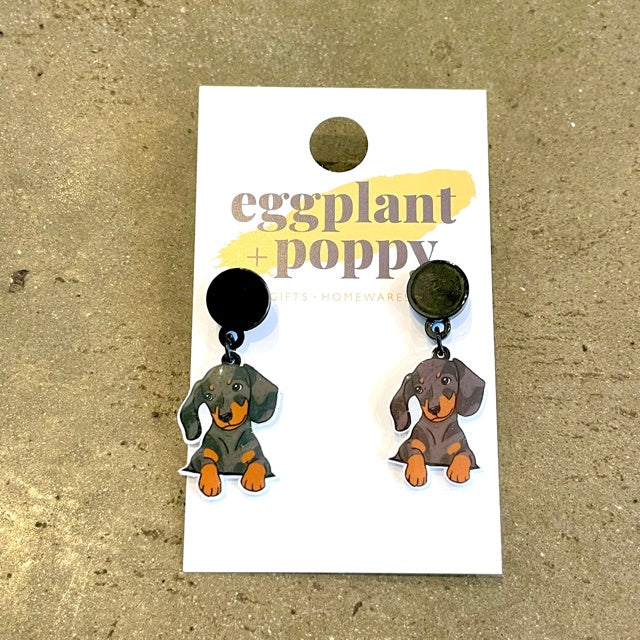 Dachshund Earrings