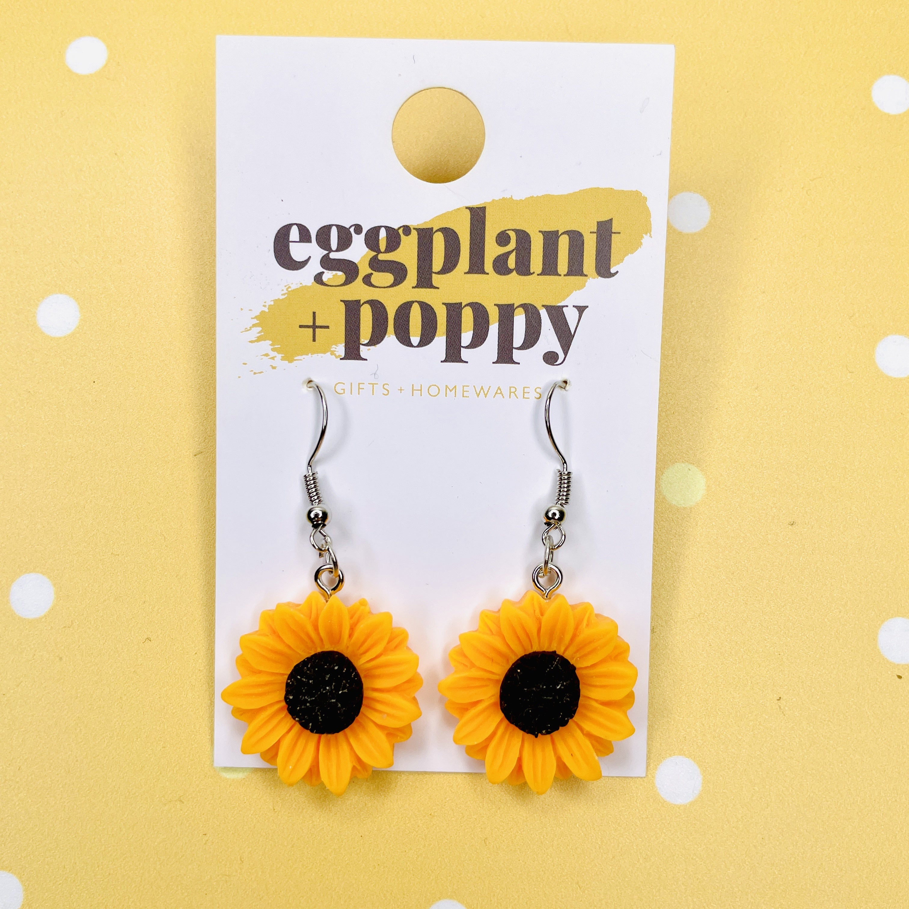 Sunflower Earrings