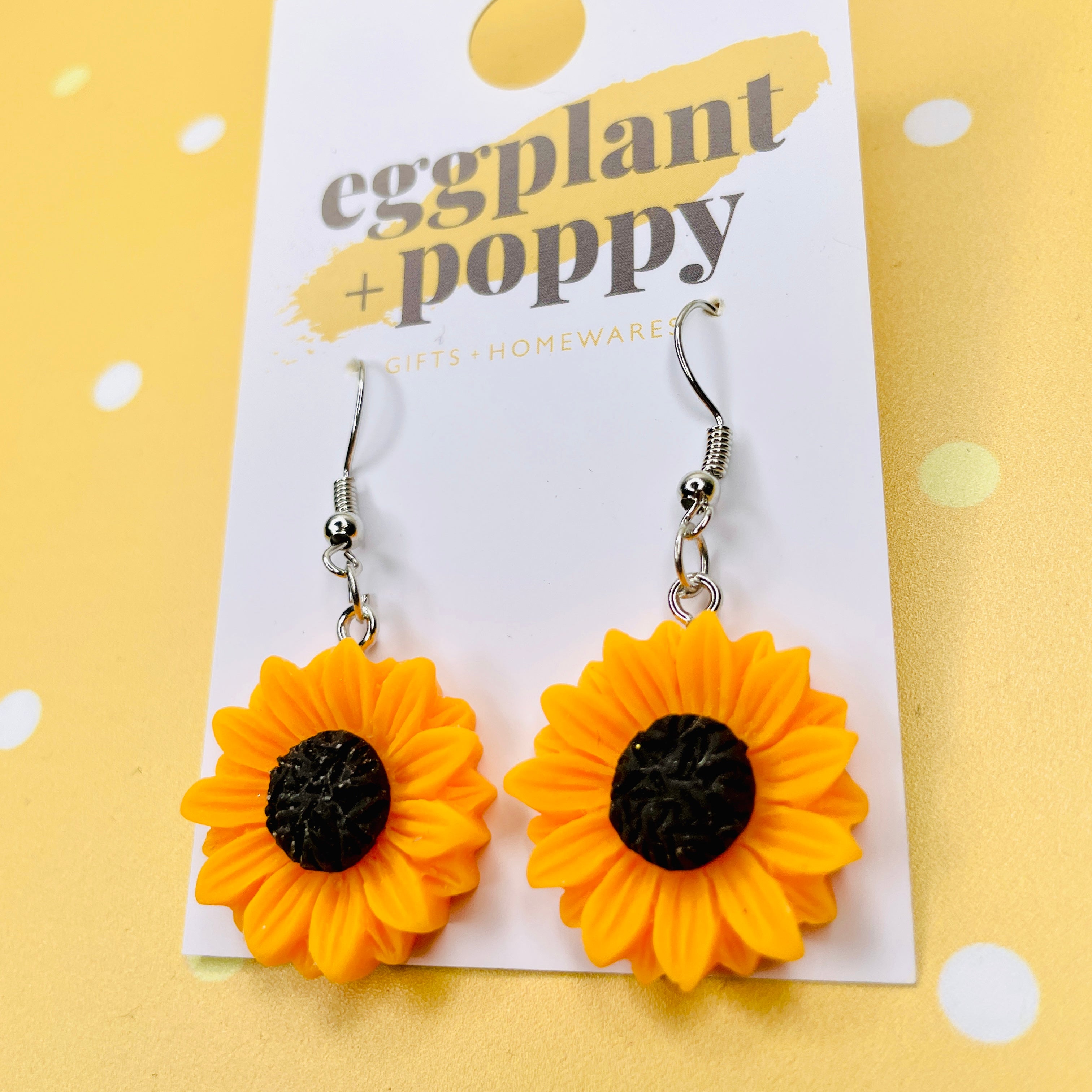 Sunflower Earrings
