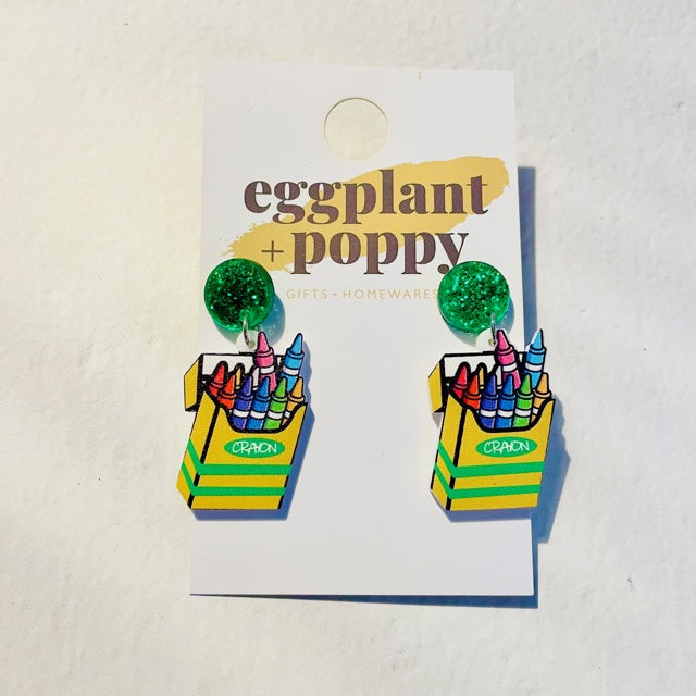 Crayon Earrings