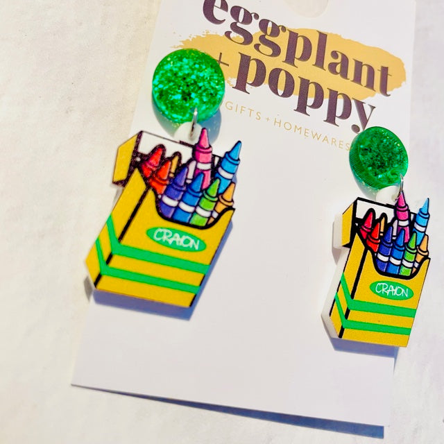 Crayon Earrings