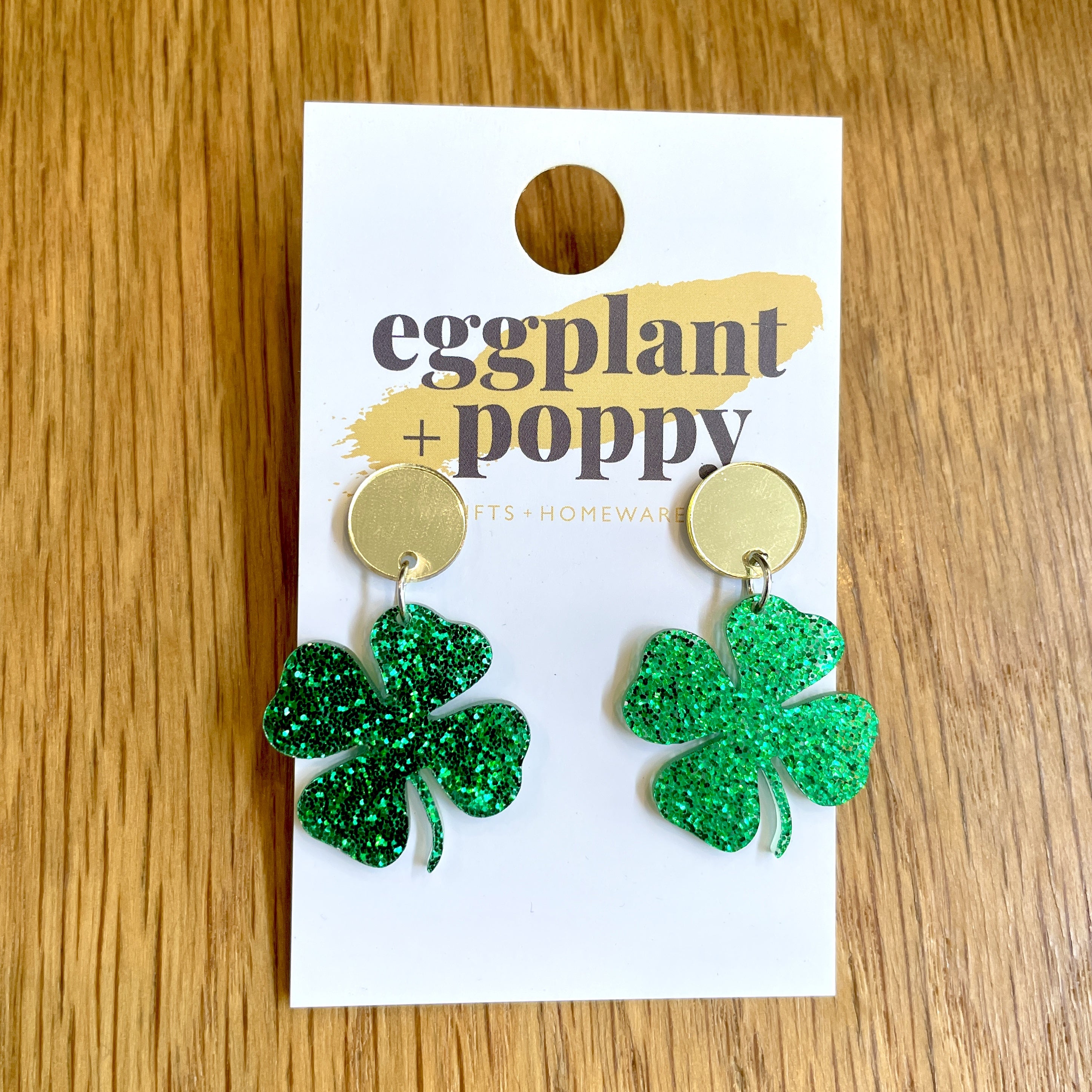 Four Leaf Clover Earrings