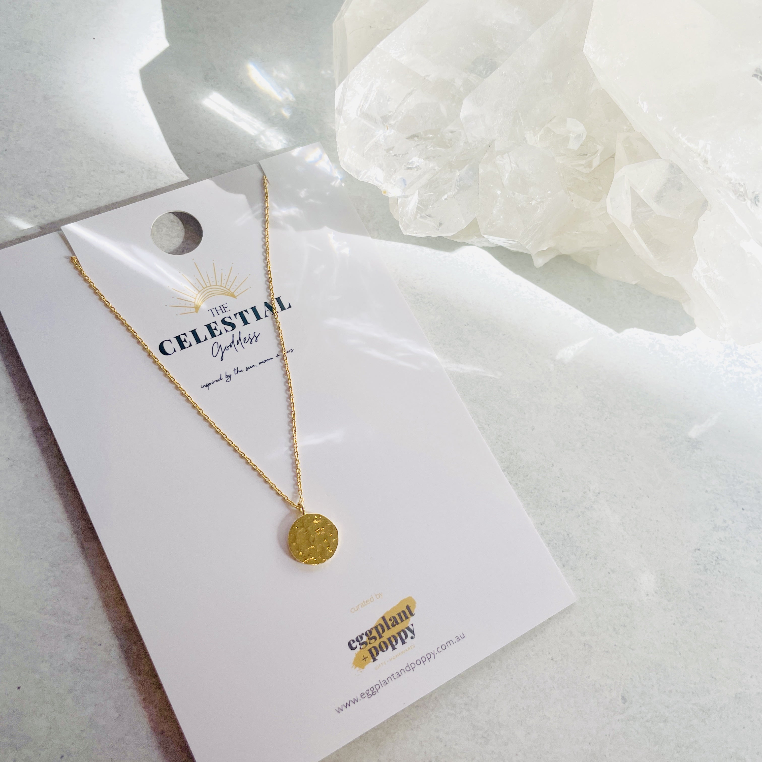 Empress Disc Necklace