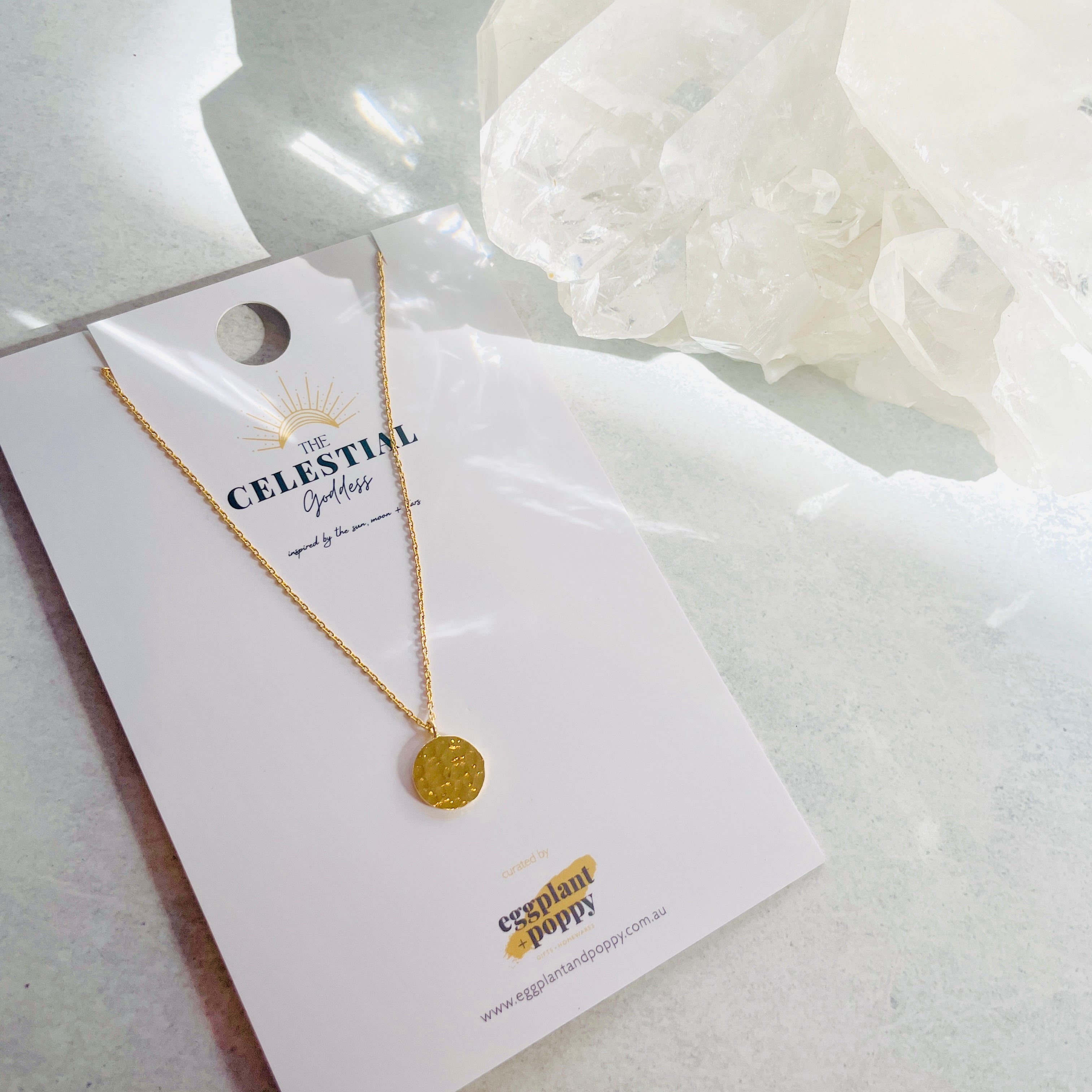Empress Disc Necklace