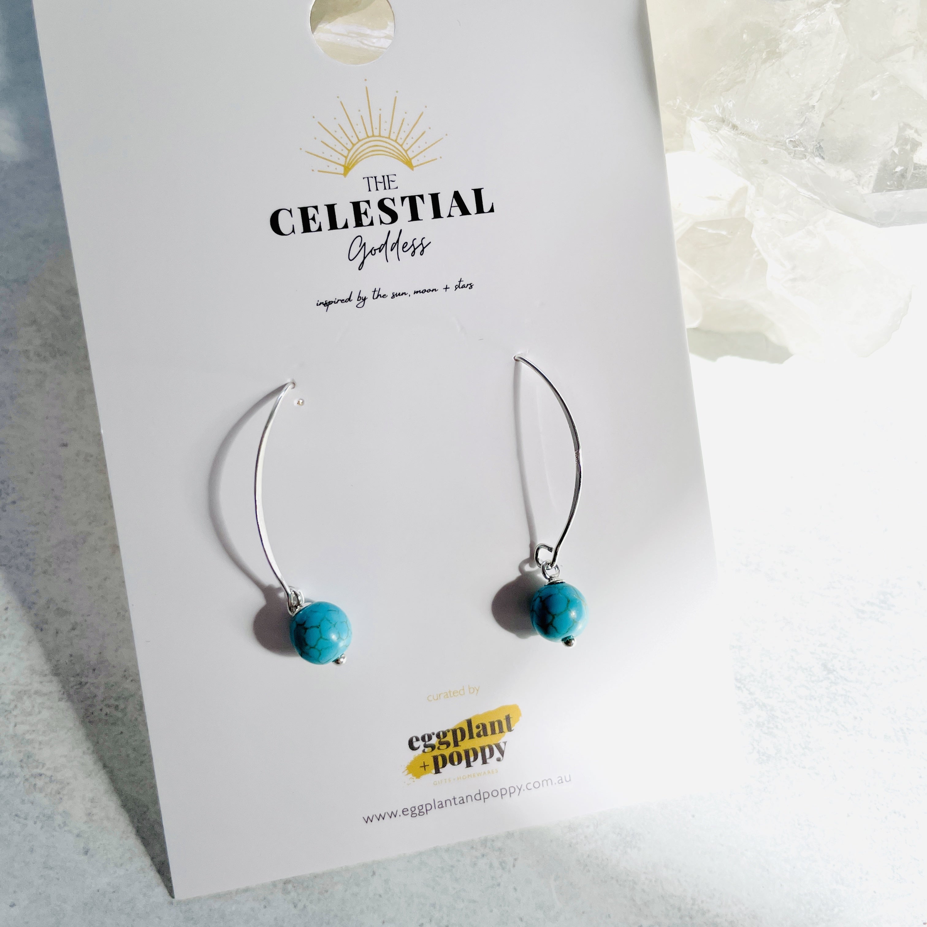 Turquoise Drop Earring