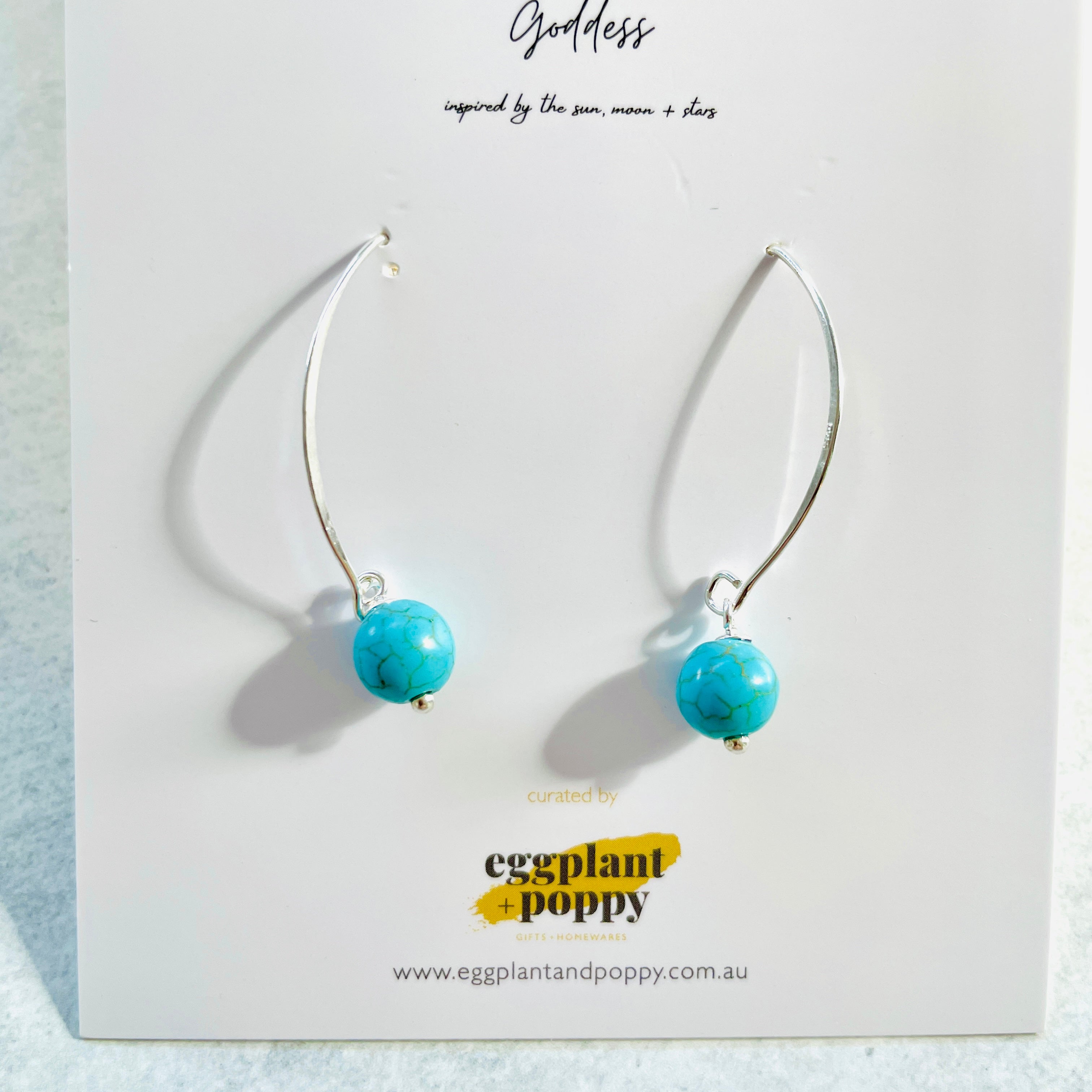 Turquoise Drop Earring