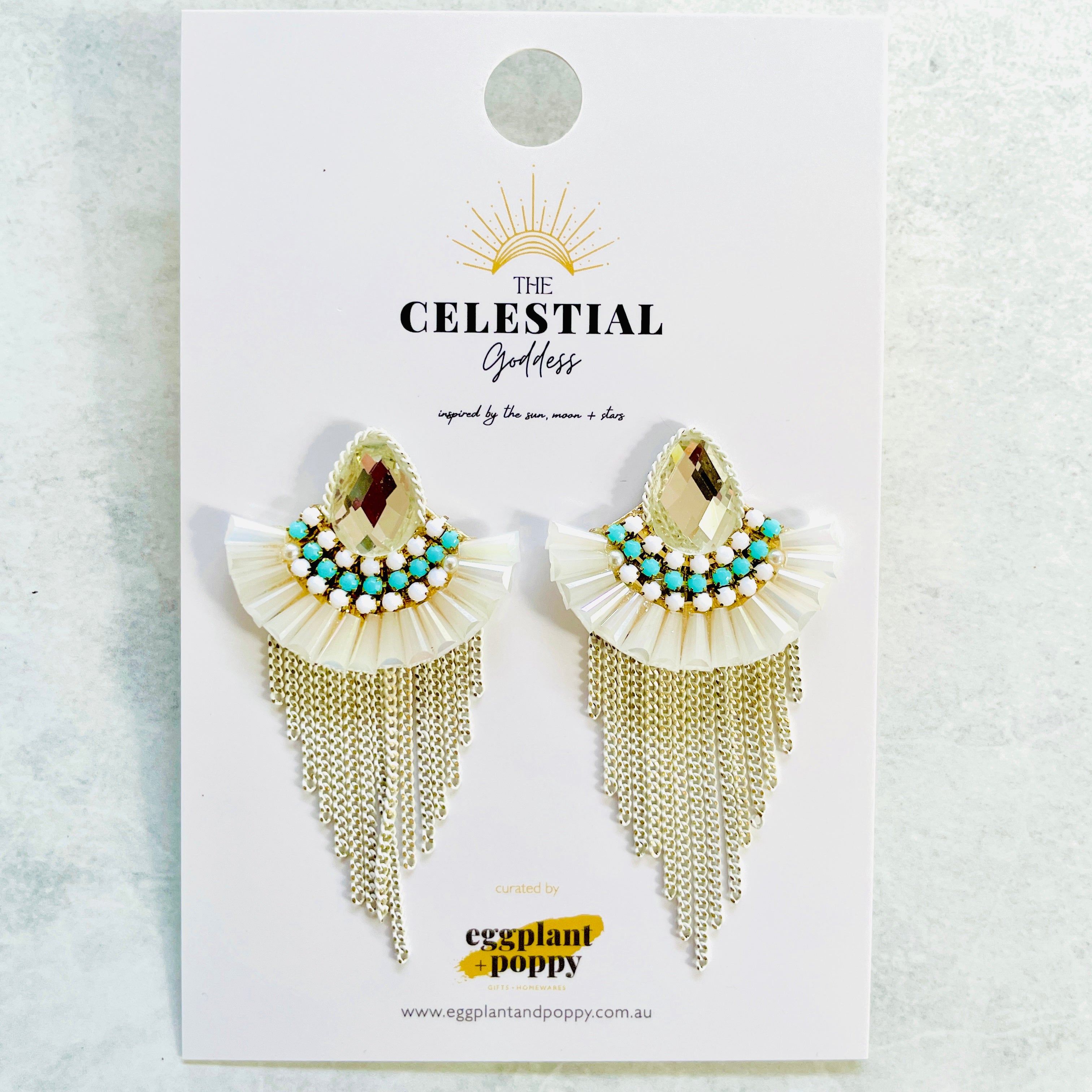 Goddess Chione Earrings