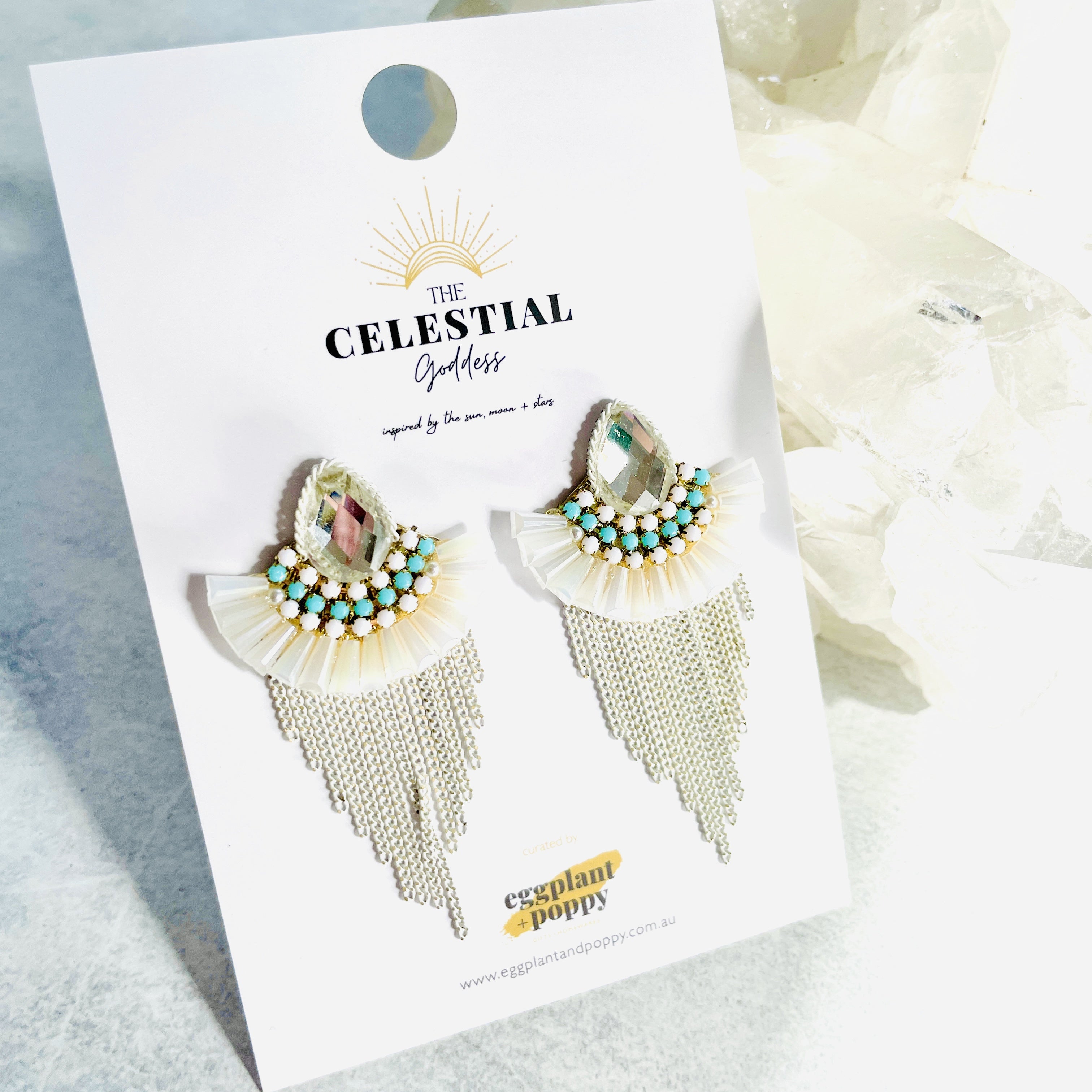 Goddess Chione Earrings