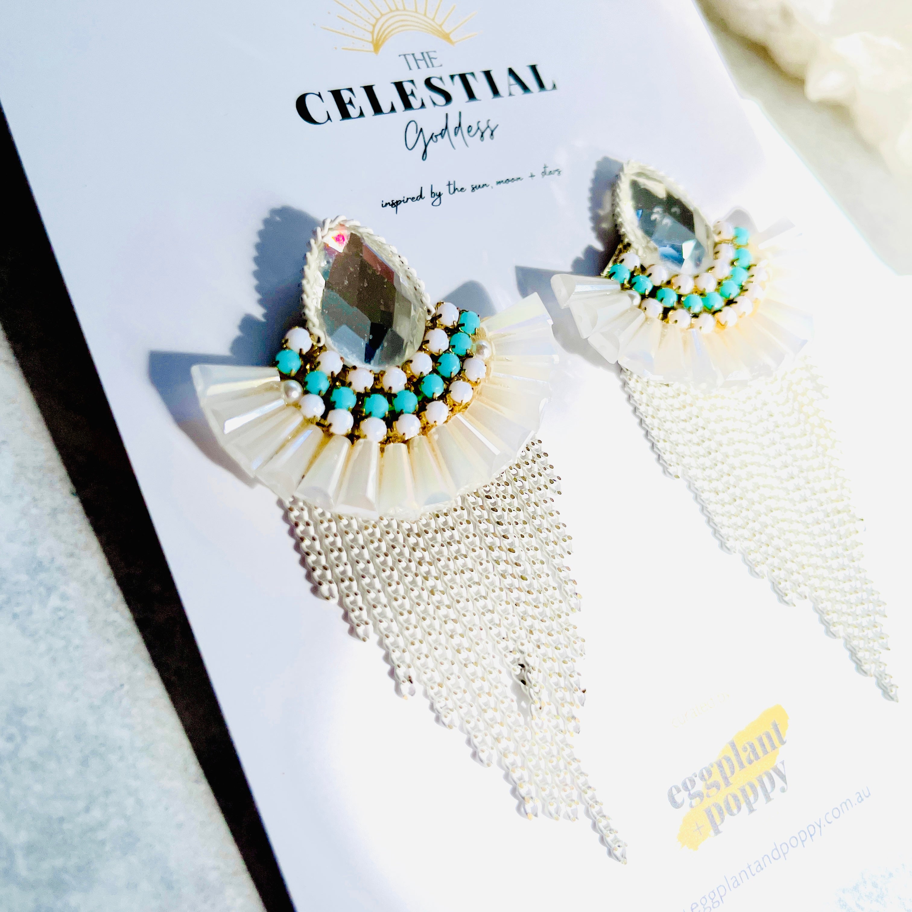 Goddess Chione Earrings