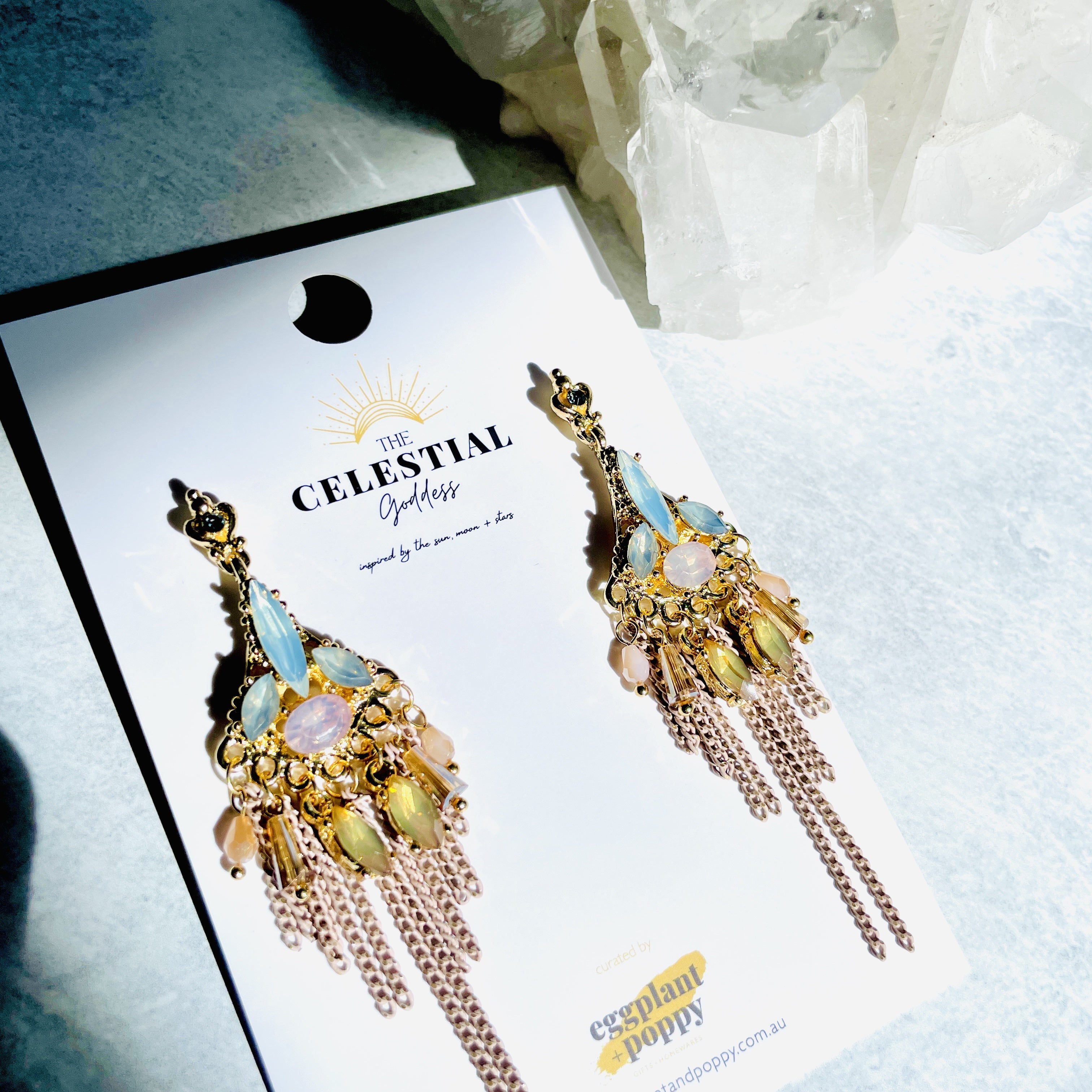 Goddess Hestia Earrings