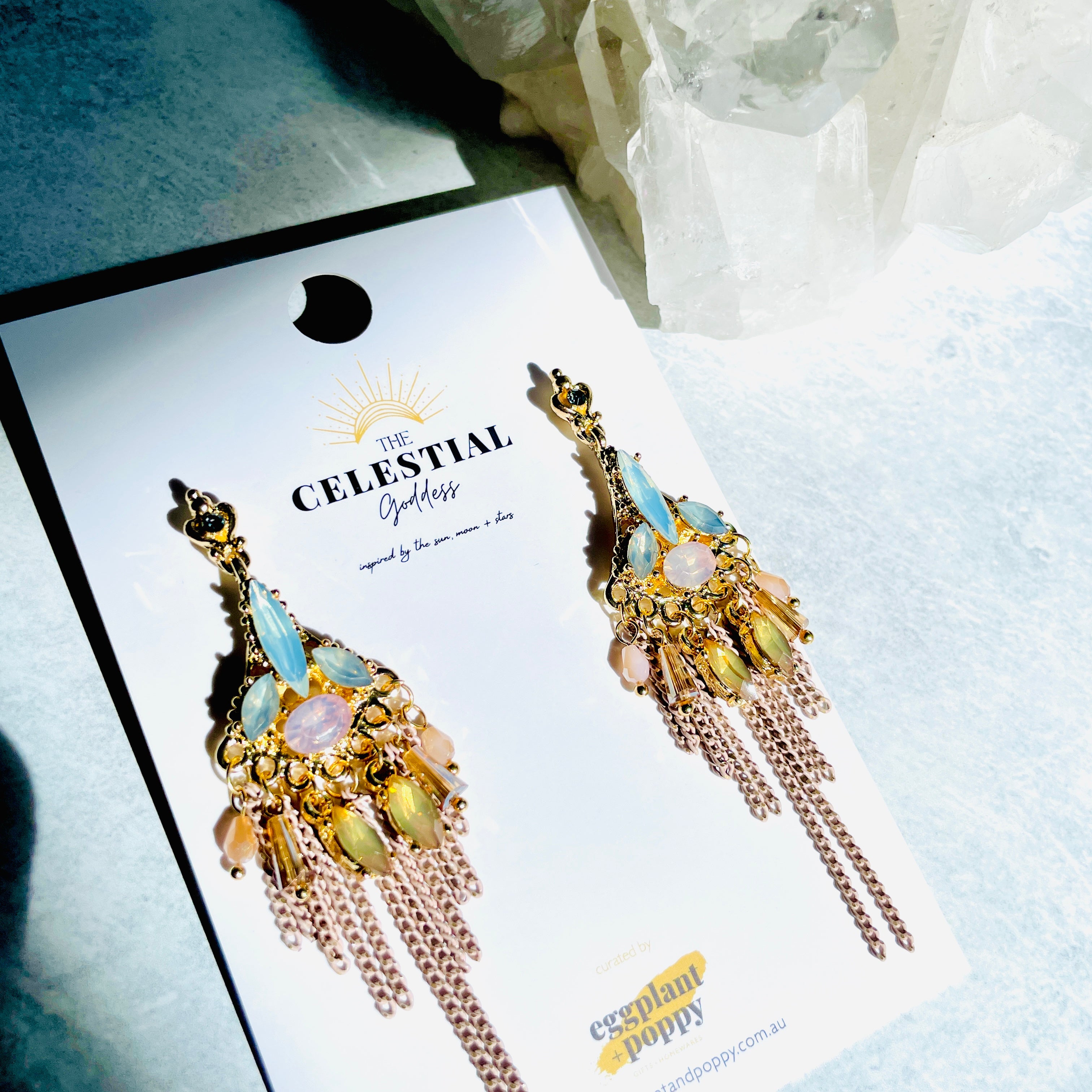 Goddess Hestia Earrings