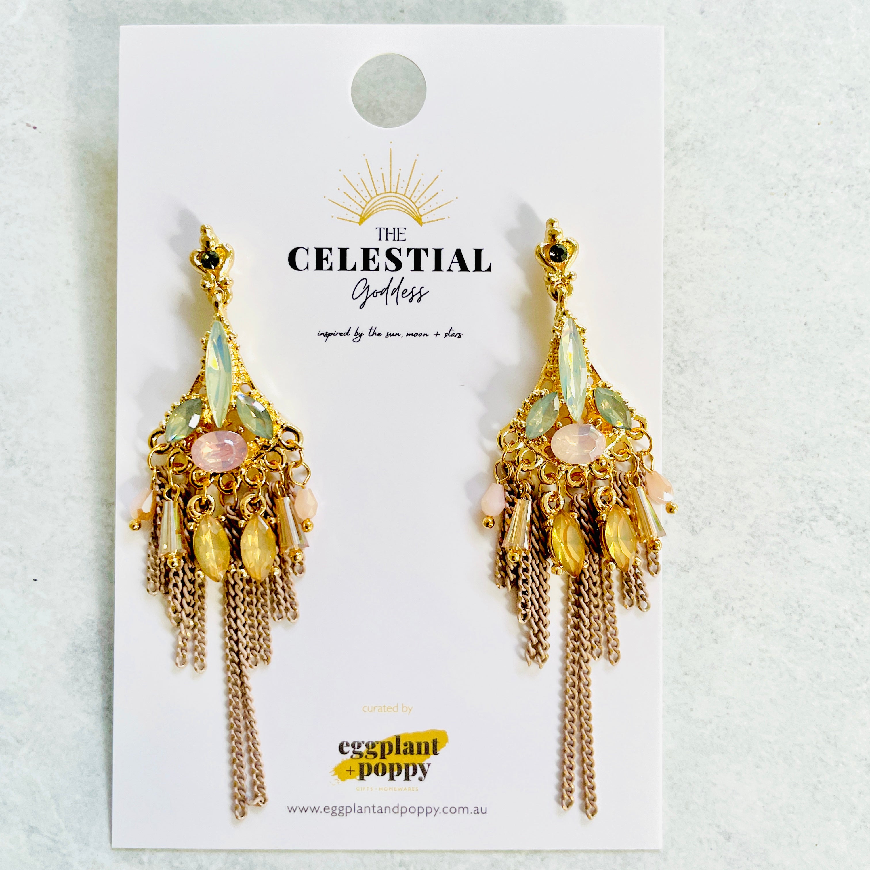 Goddess Hestia Earrings