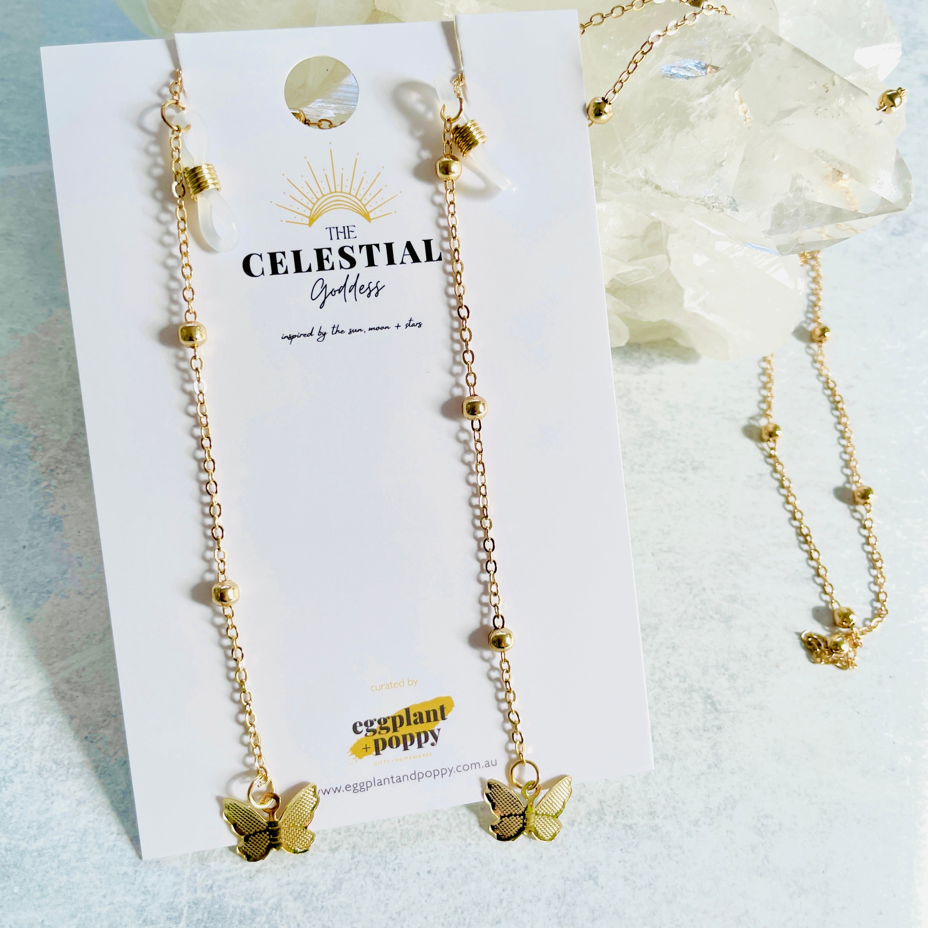 Glasses Chain - Butterfly