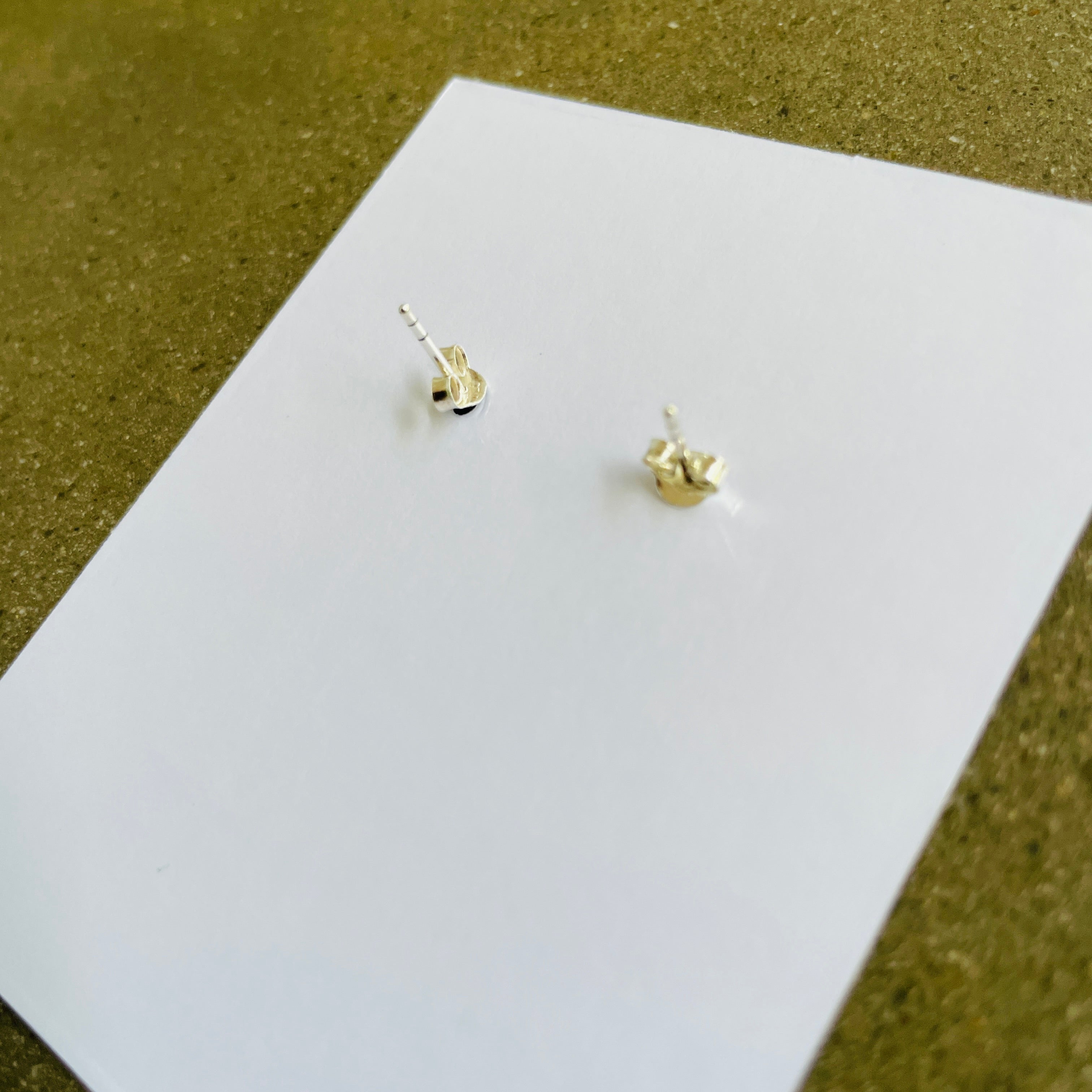 Star & Moon Silver Studs