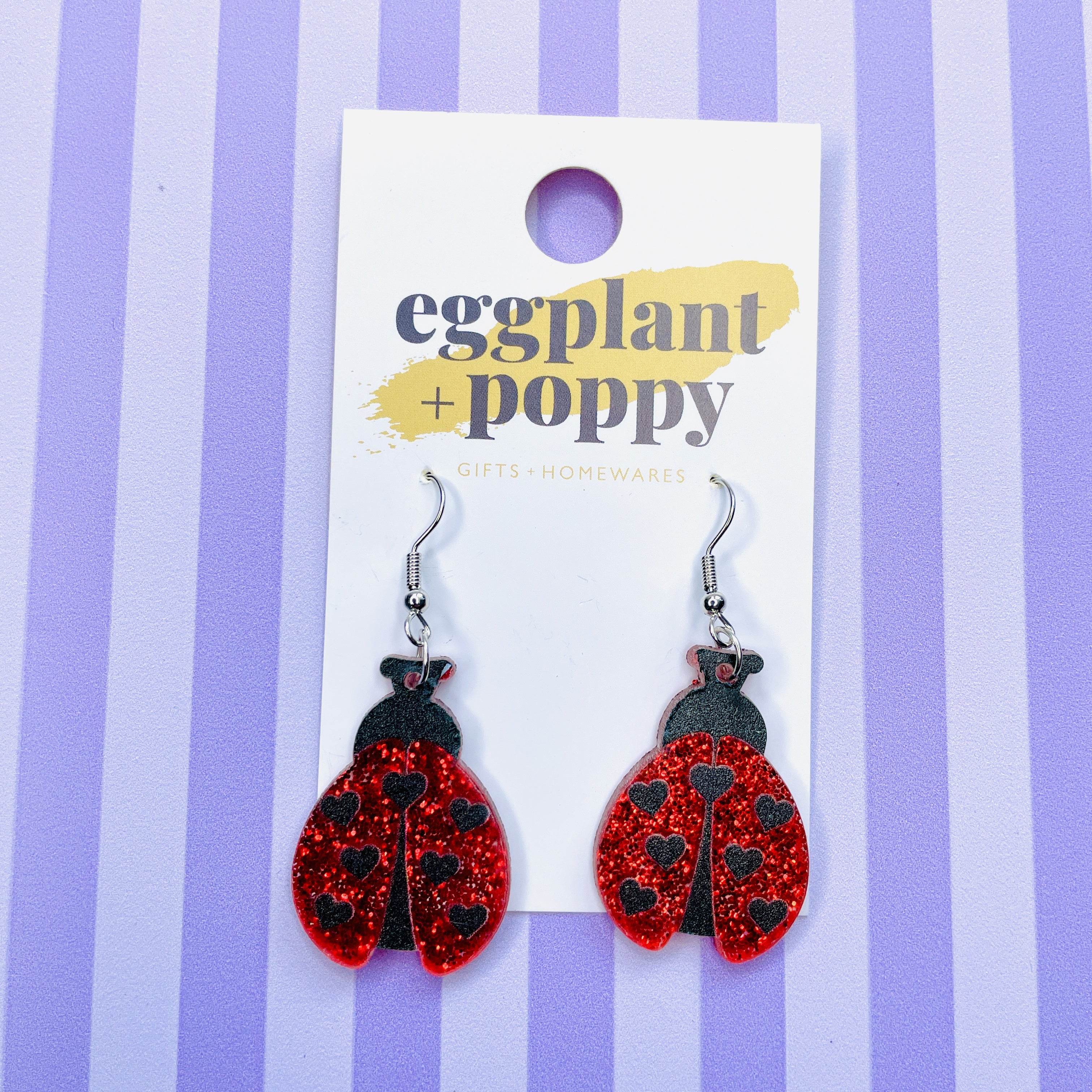 Ladybug Earrings