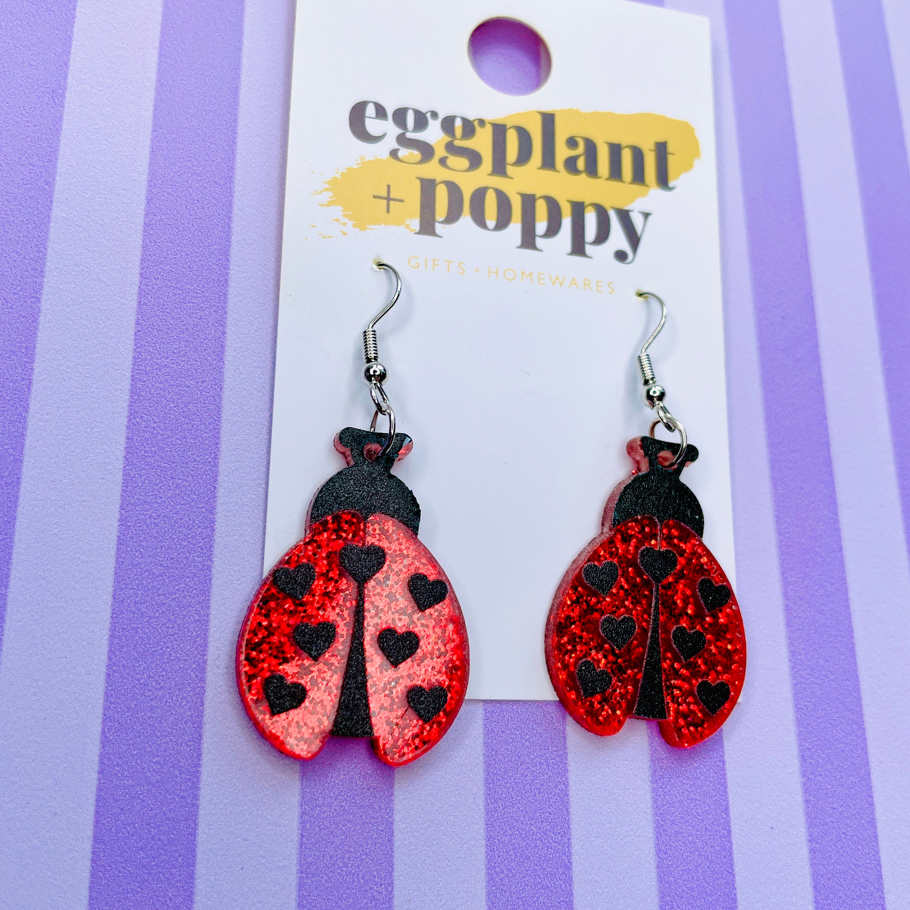 Ladybug Earrings