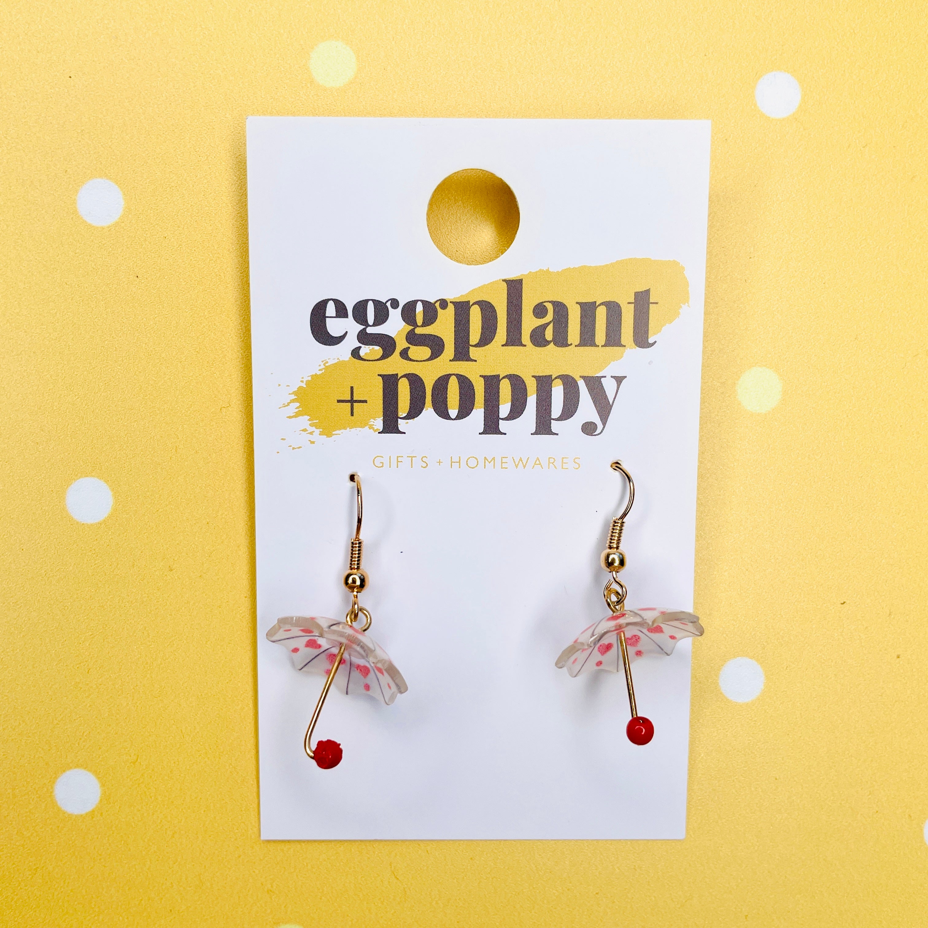 Mini Umbrella Earrings