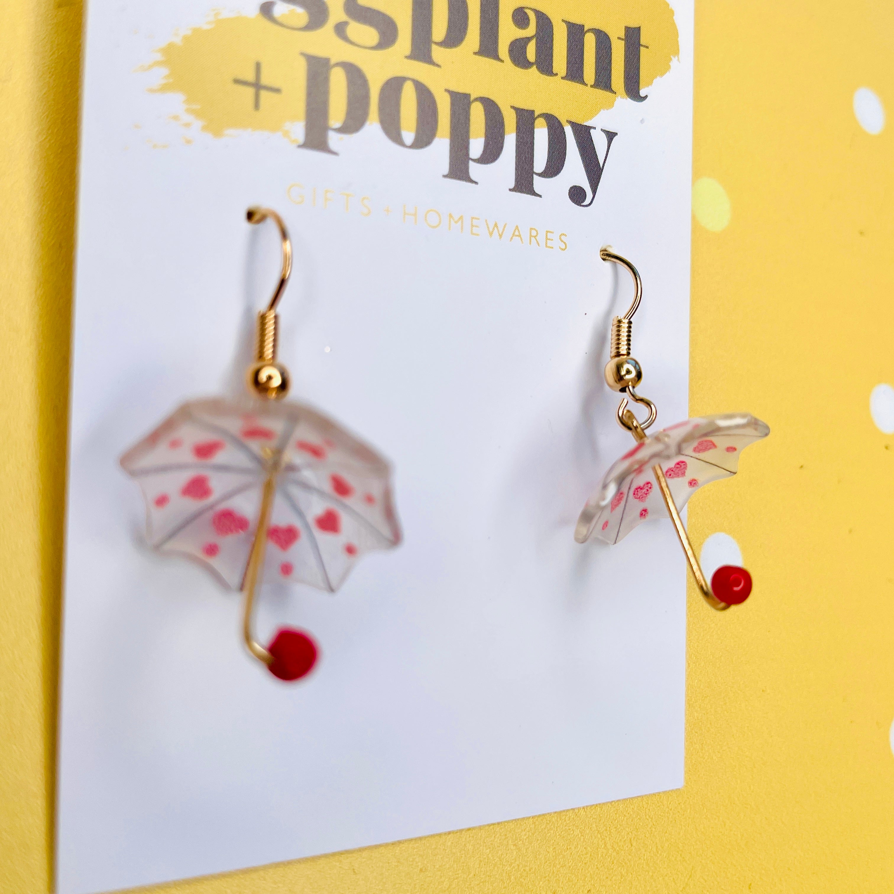 Mini Umbrella Earrings