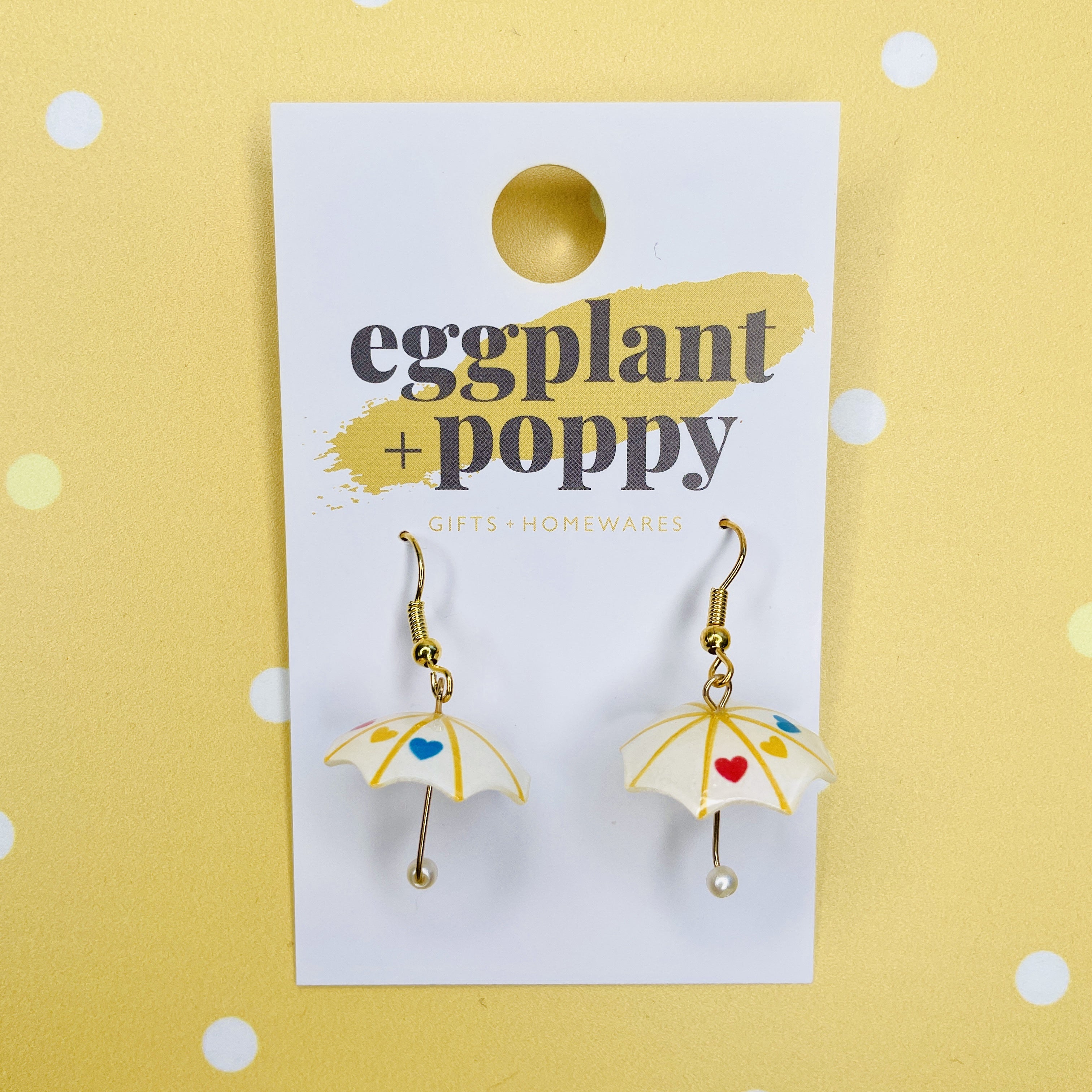 Mini Umbrella Earrings
