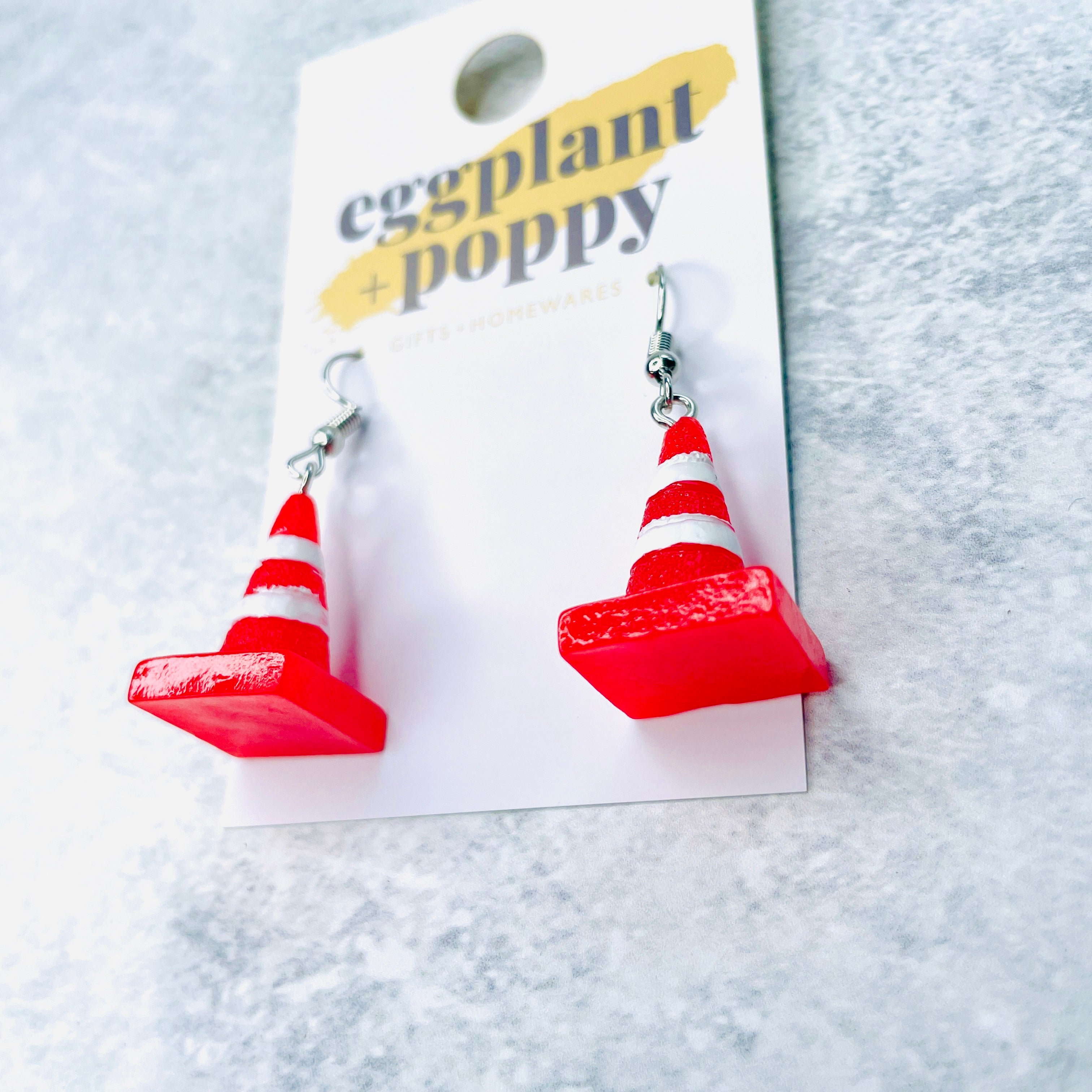 Witches Hat Cone Earrings