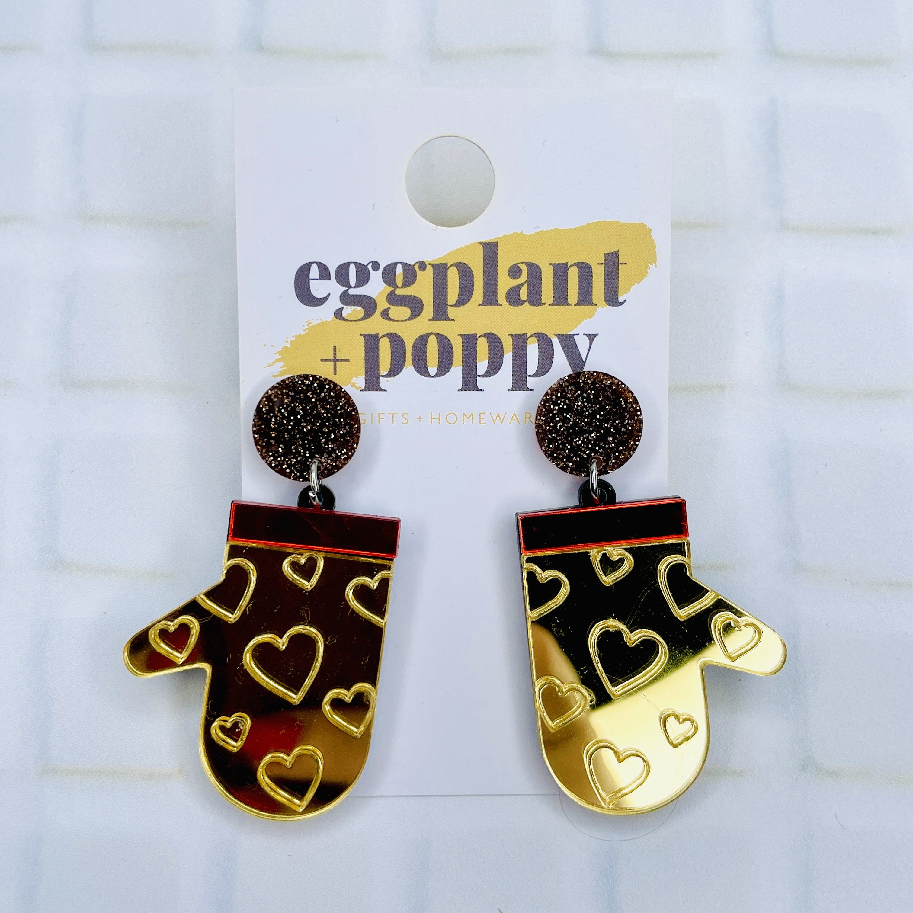 Oven Mitt Earrings