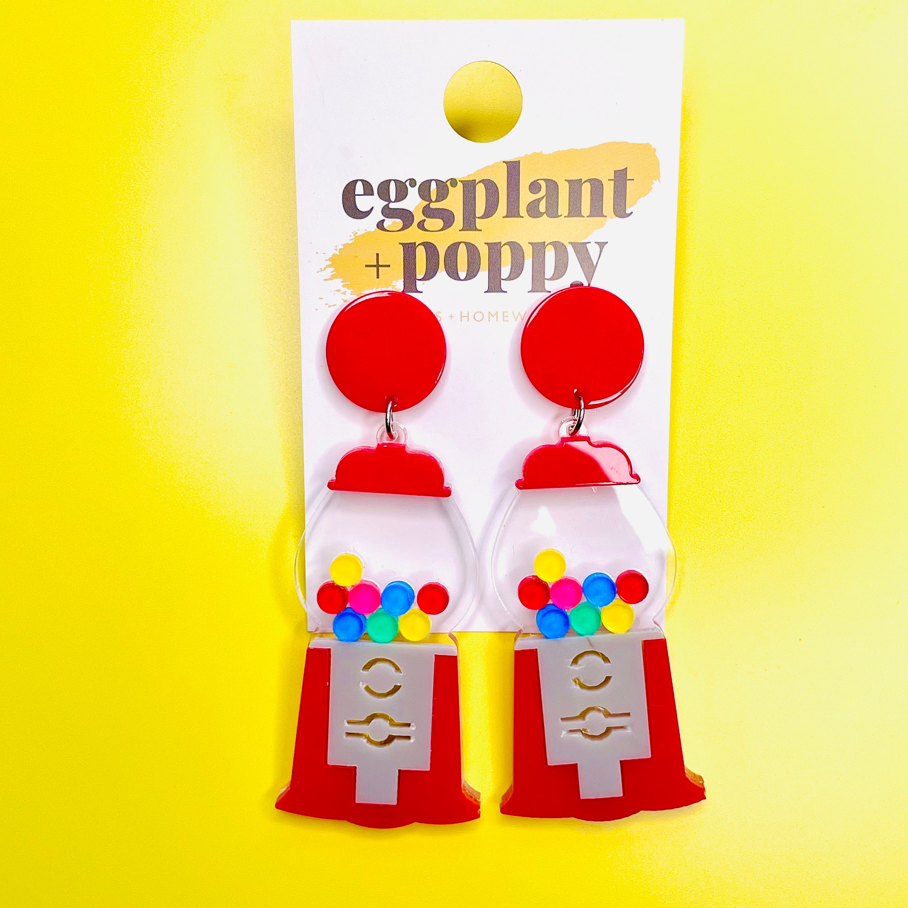 Gumball Machine Earrings