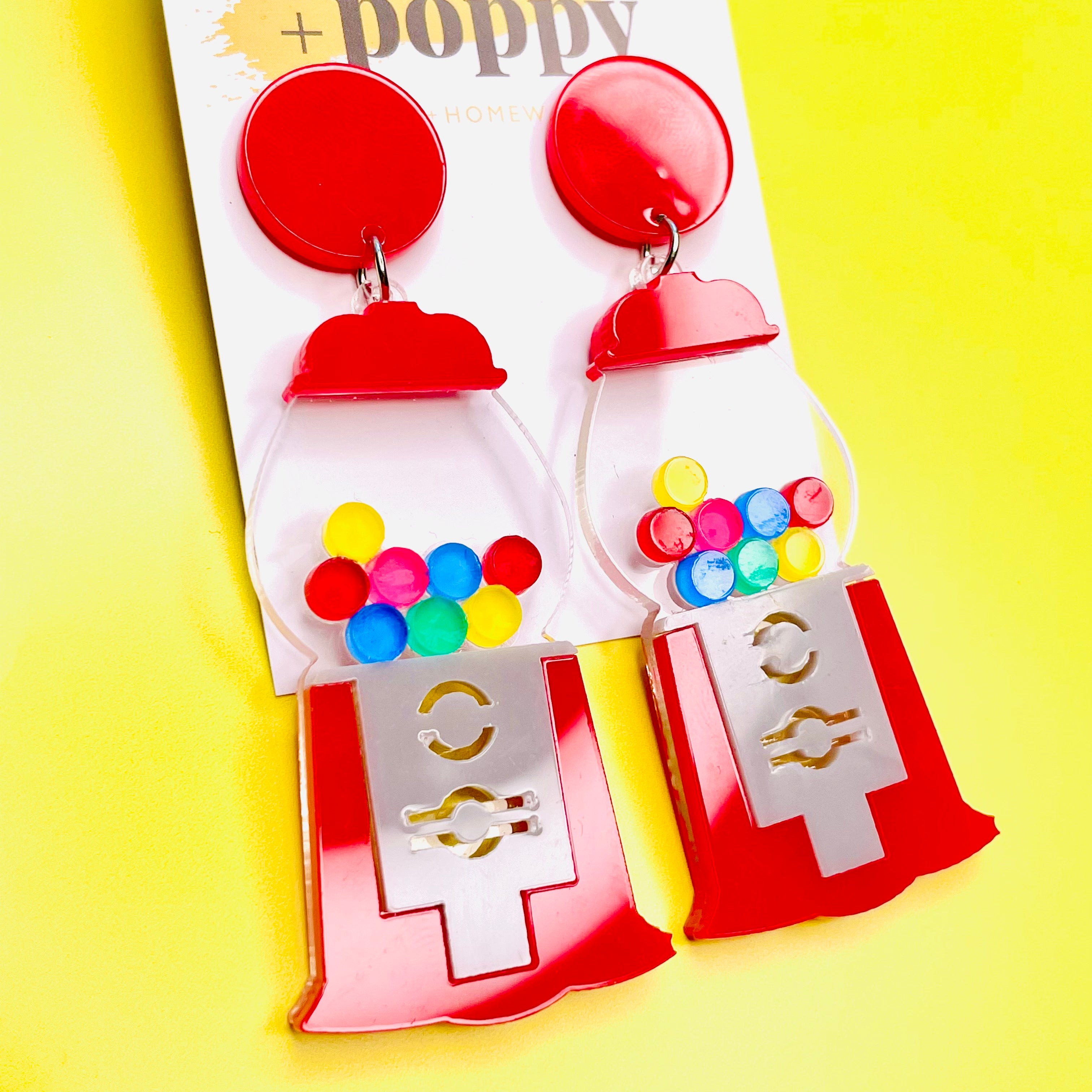 Gumball Machine Earrings