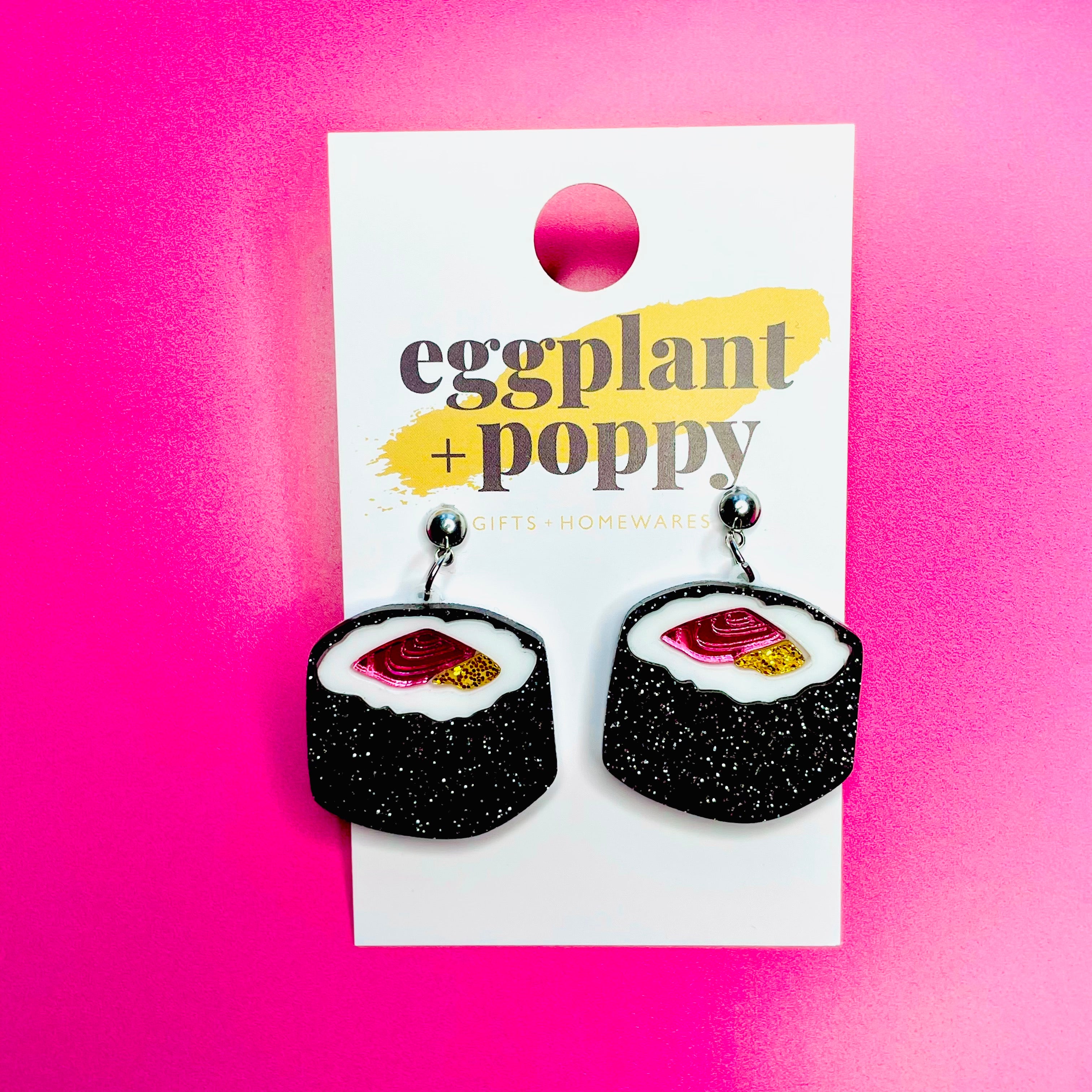 Sushi Earrings