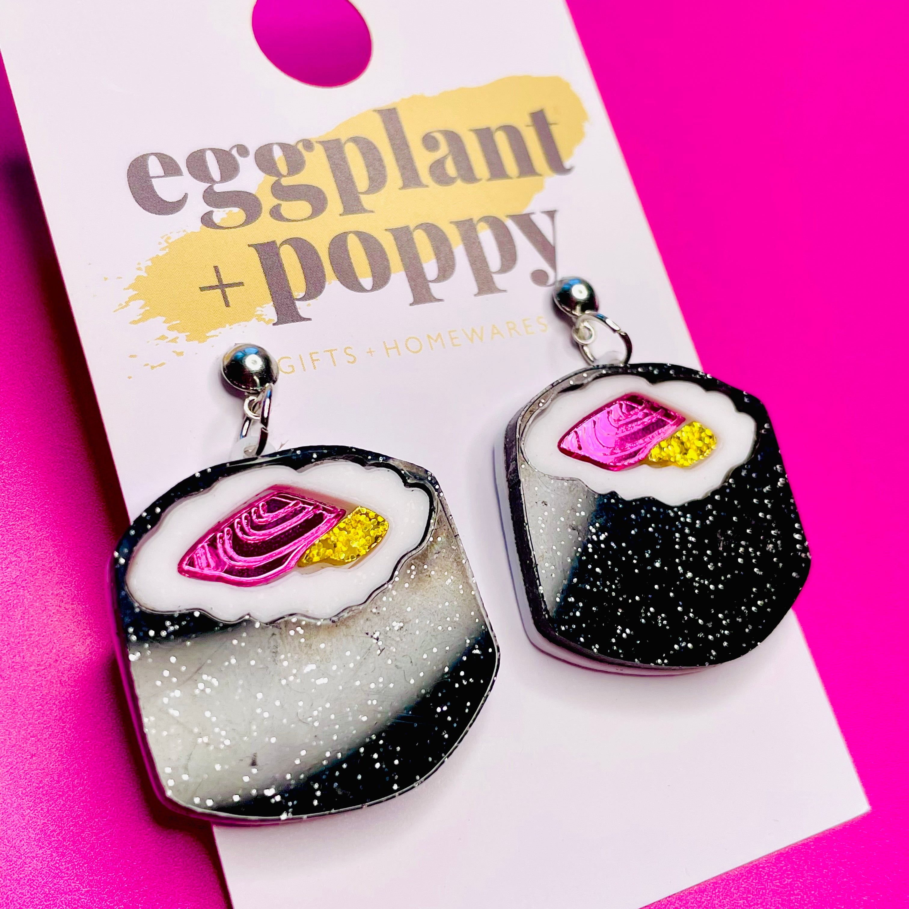 Sushi Earrings