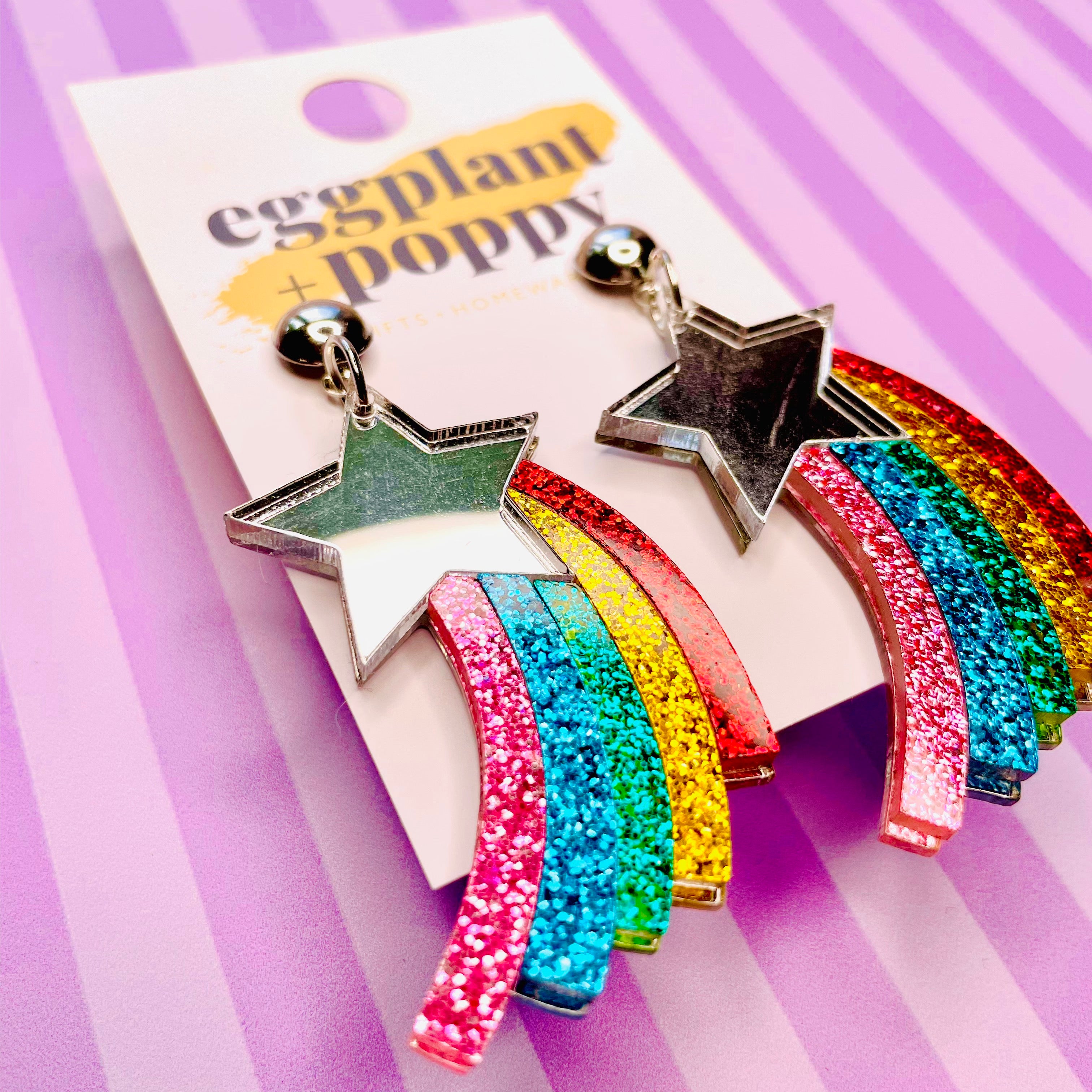 Rainbow Burst Earrings