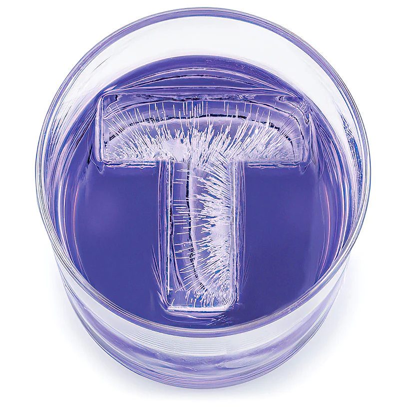 Ice Cube Tray - Letter T