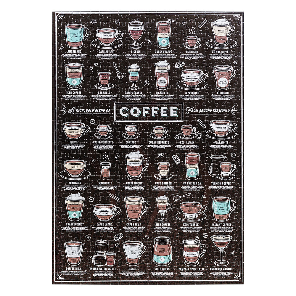 500 Piece Puzzle - Coffee Lovers