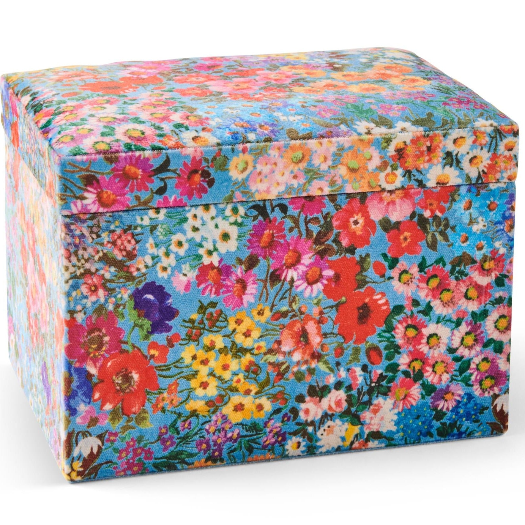 Velvet Jewellery Box - Forever Floral (Large)