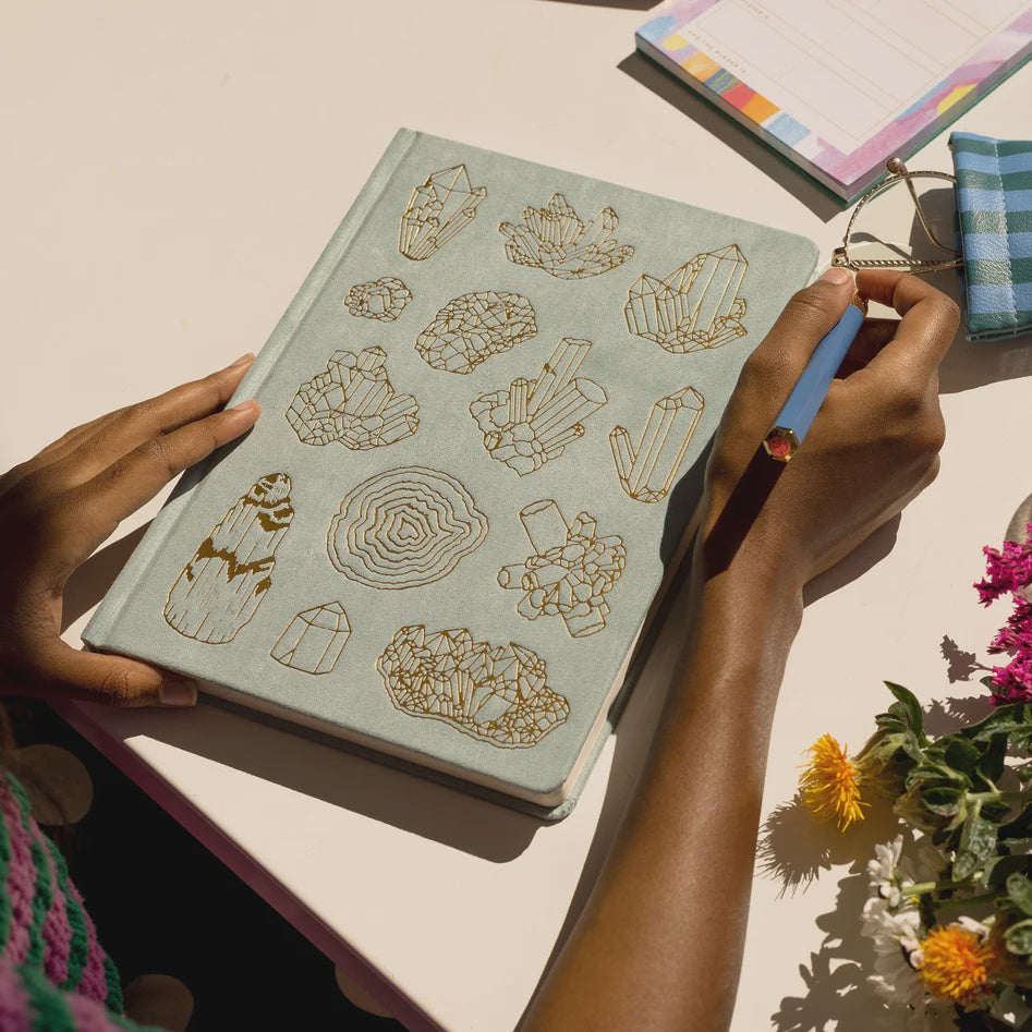 Jumbo Cloth Covered Journal - Minerology