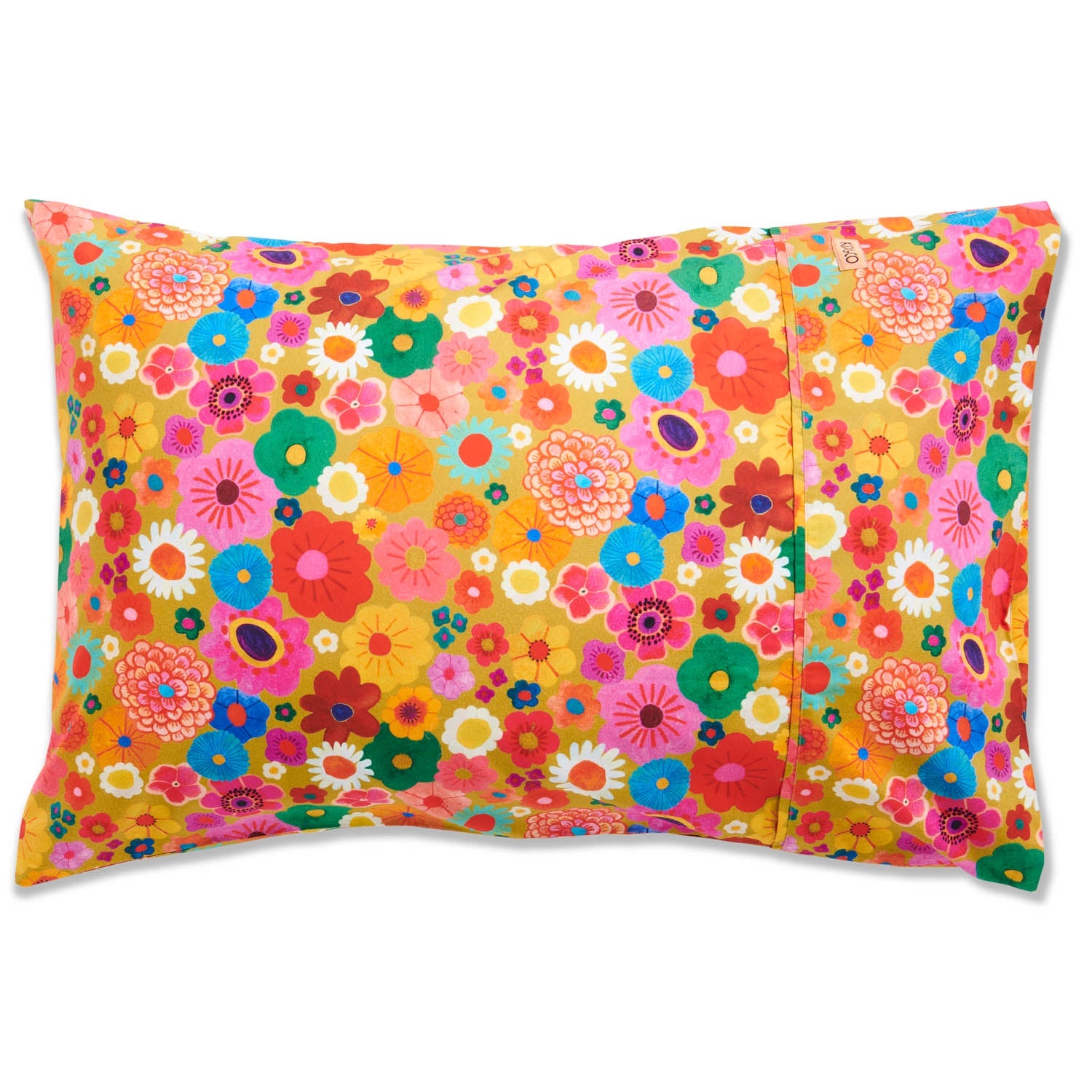 Organic Cotton Pillowcases - Flower Bed