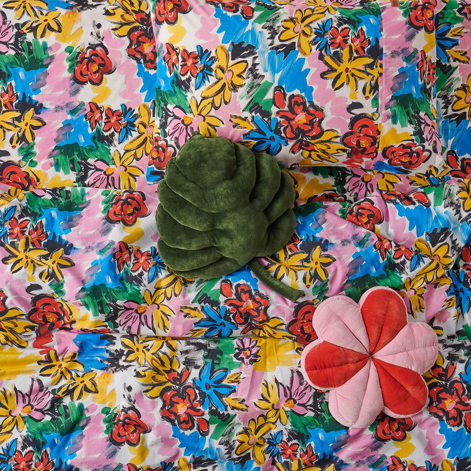 Organic Cotton Pillowcases - Rio Floral
