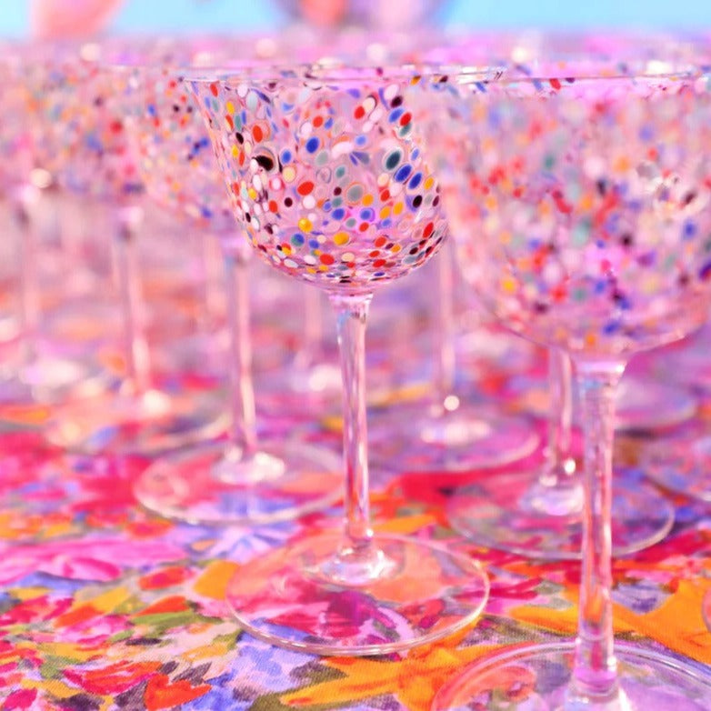 Party Speckle Glasses - Tumbler Set of 2