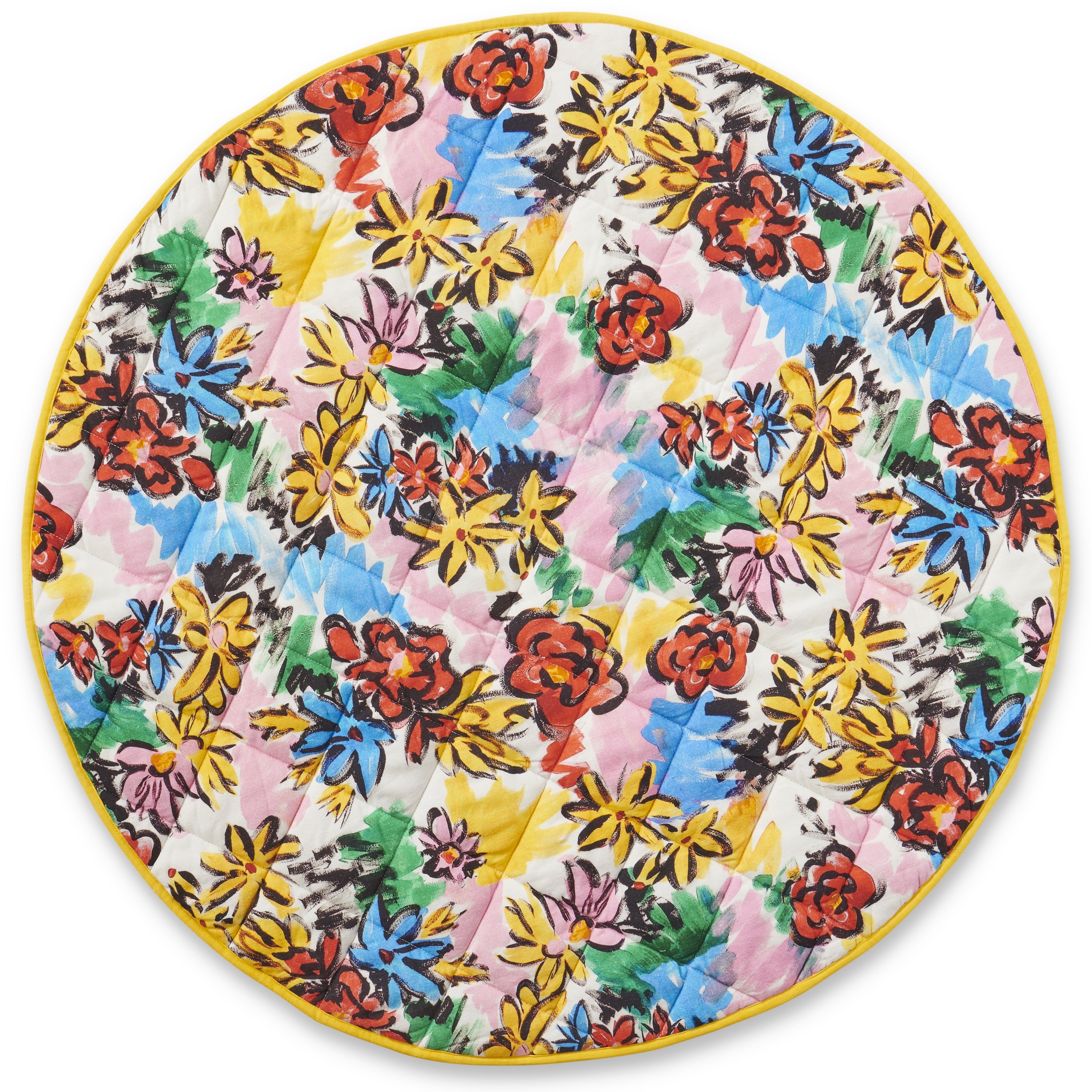 Quilted Play Mat - Rio Floral