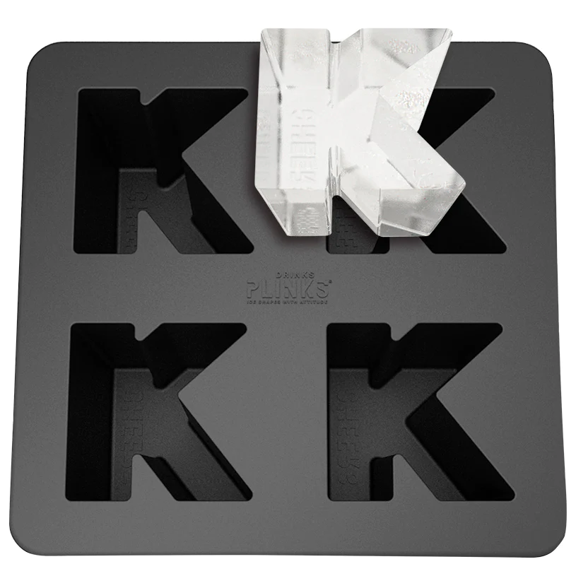 Ice Cube Tray - Letter K