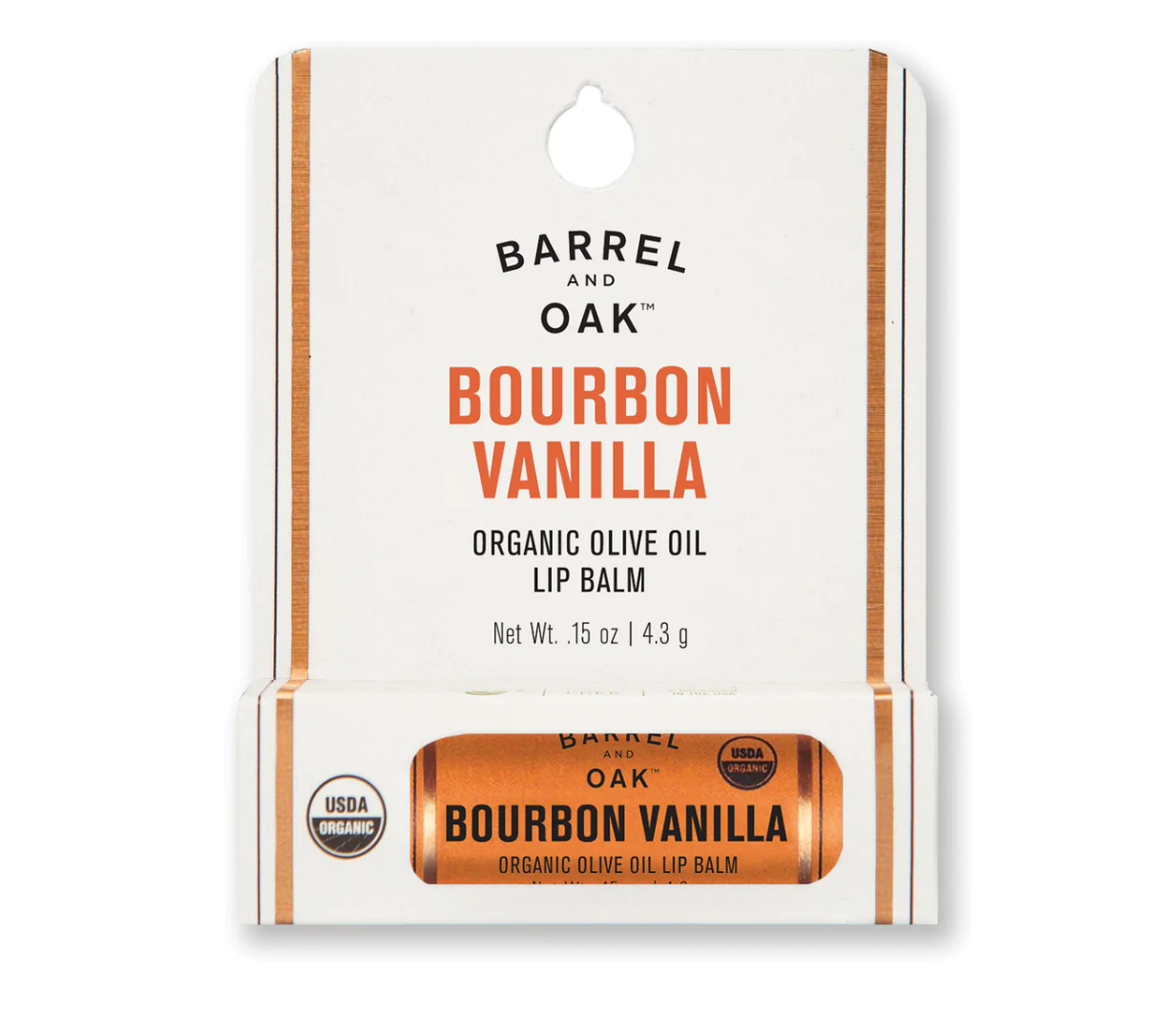 Olive Oil Lip Balm - Bourbon Vanilla