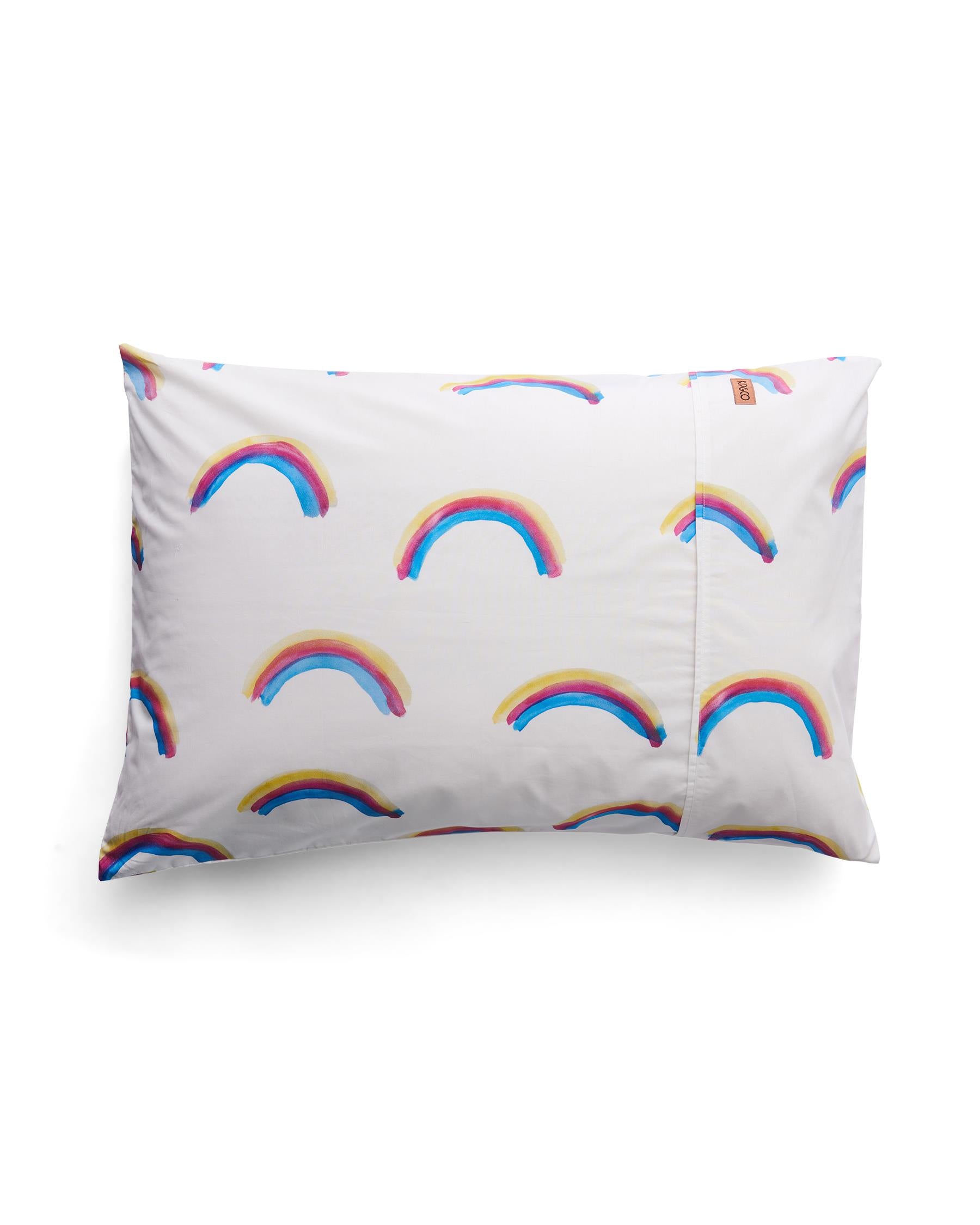 Organic Cotton Pillowcase 1P - Rainbow Love
