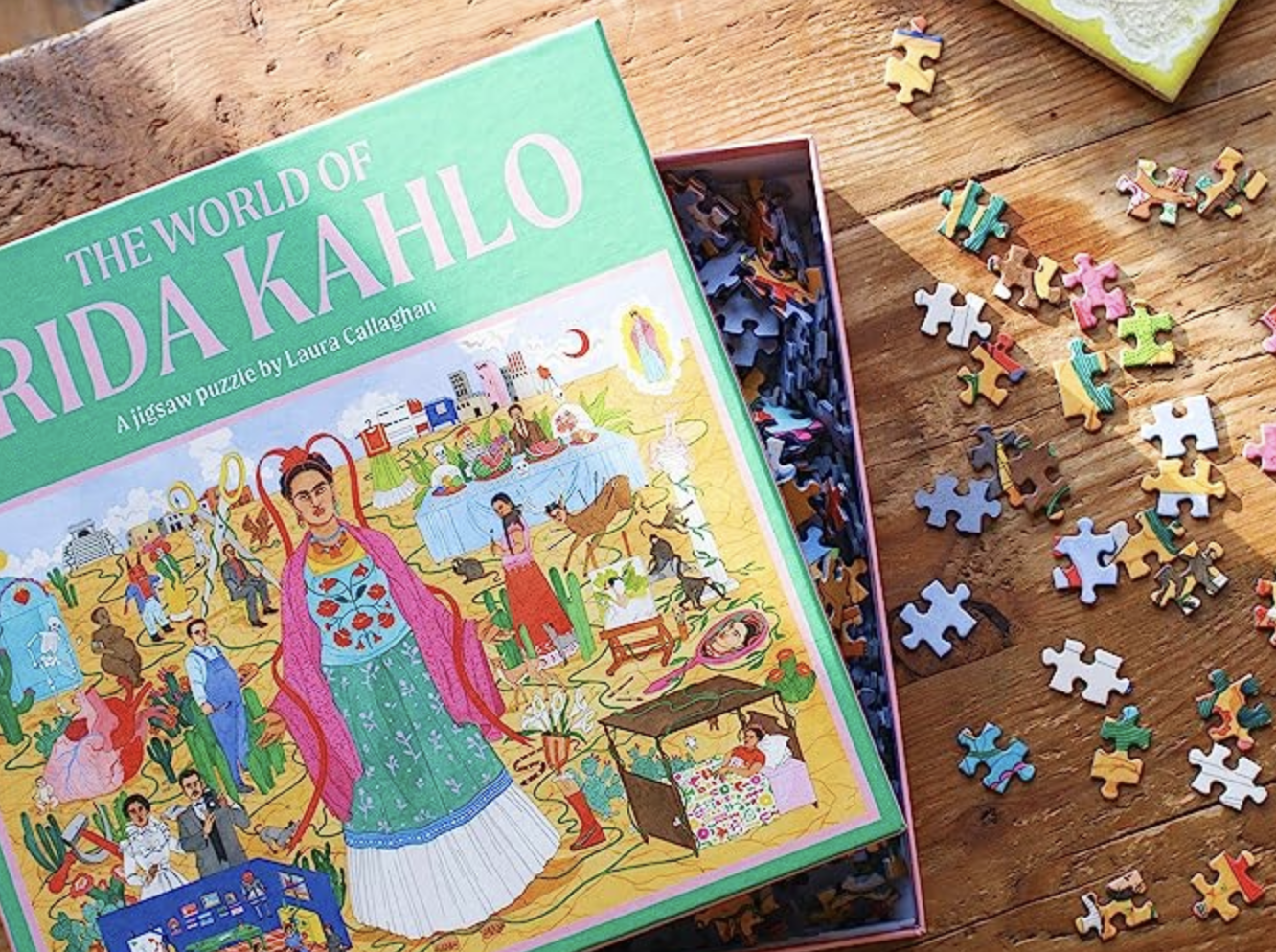 World Of Frida Kahlo - Jigsaw Puzzle