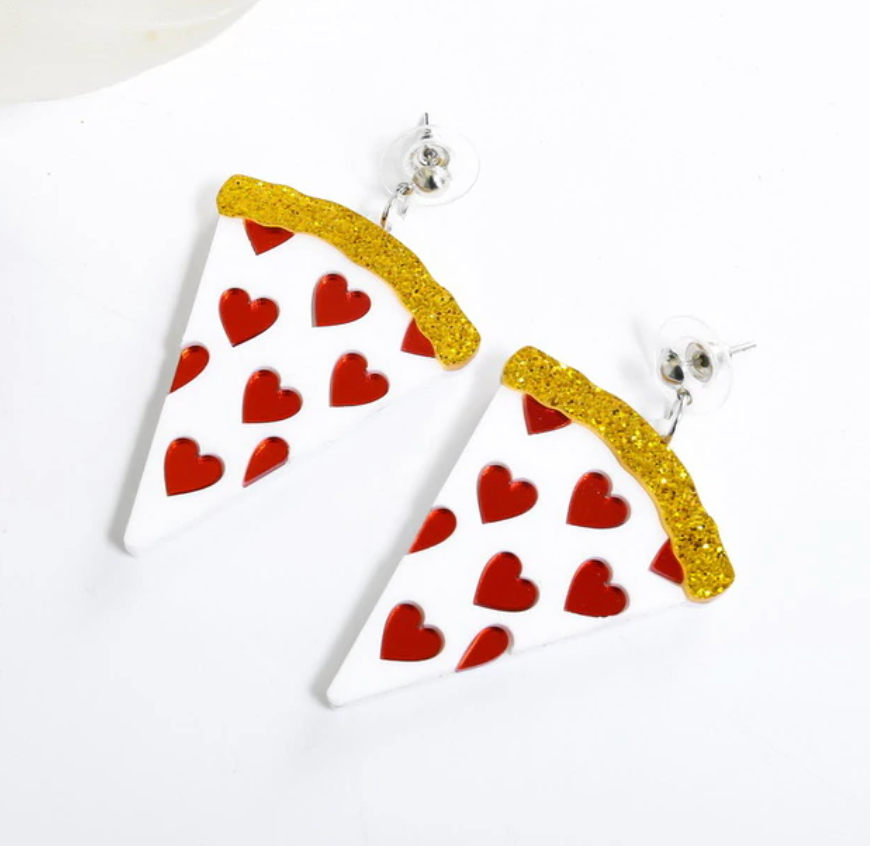 Pizza Love Earrings
