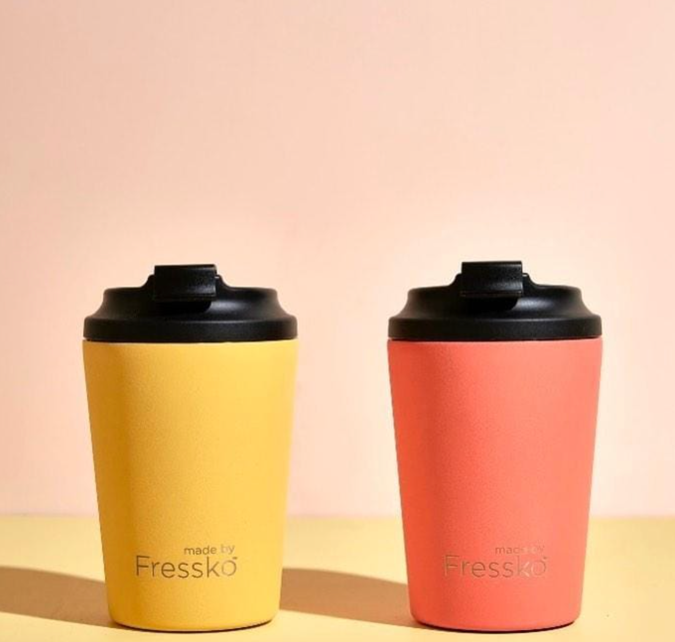 Bino Coffee Cup - 8oz Coral