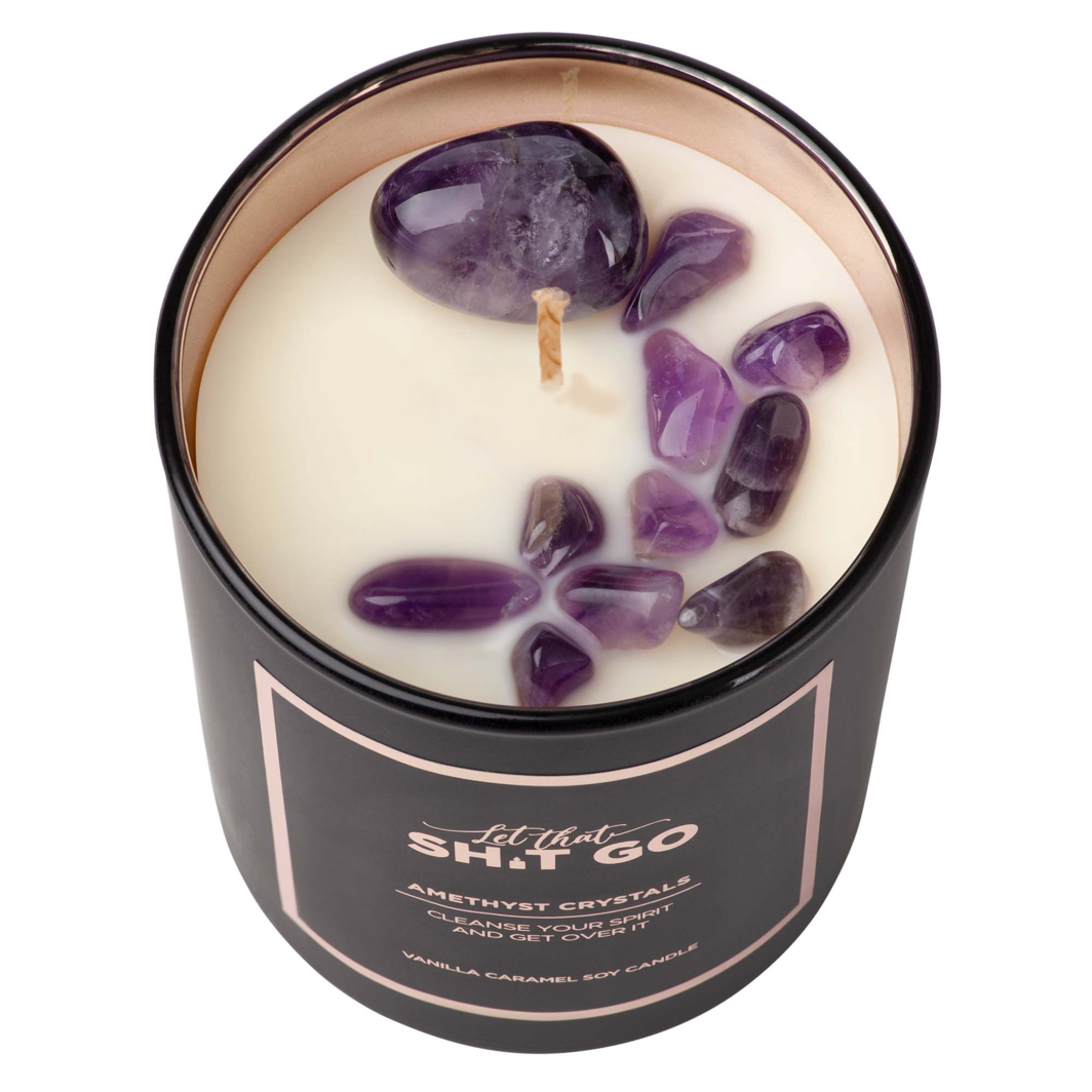 Candle - Let That Shit Go- Amethyst