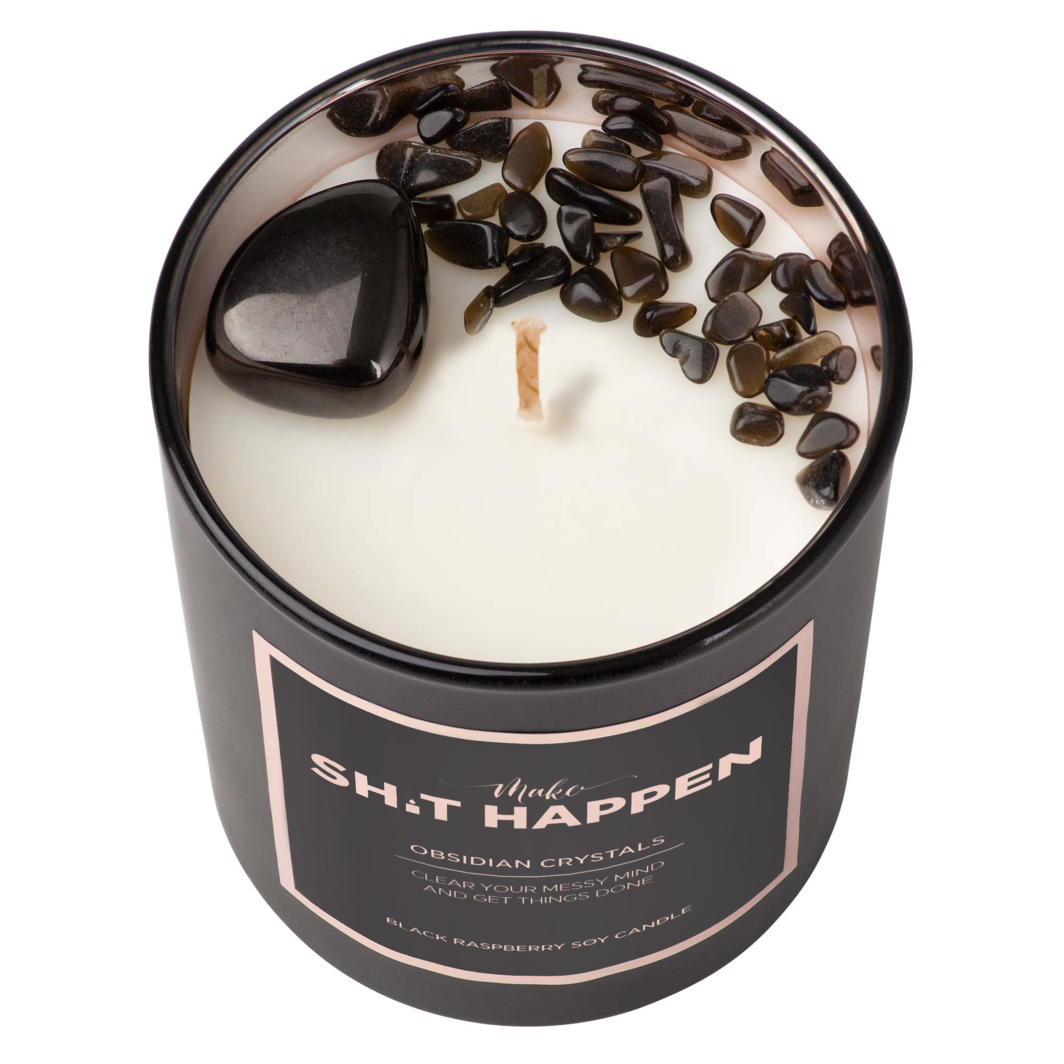 Candle -Make Shit Happen - Obsidian