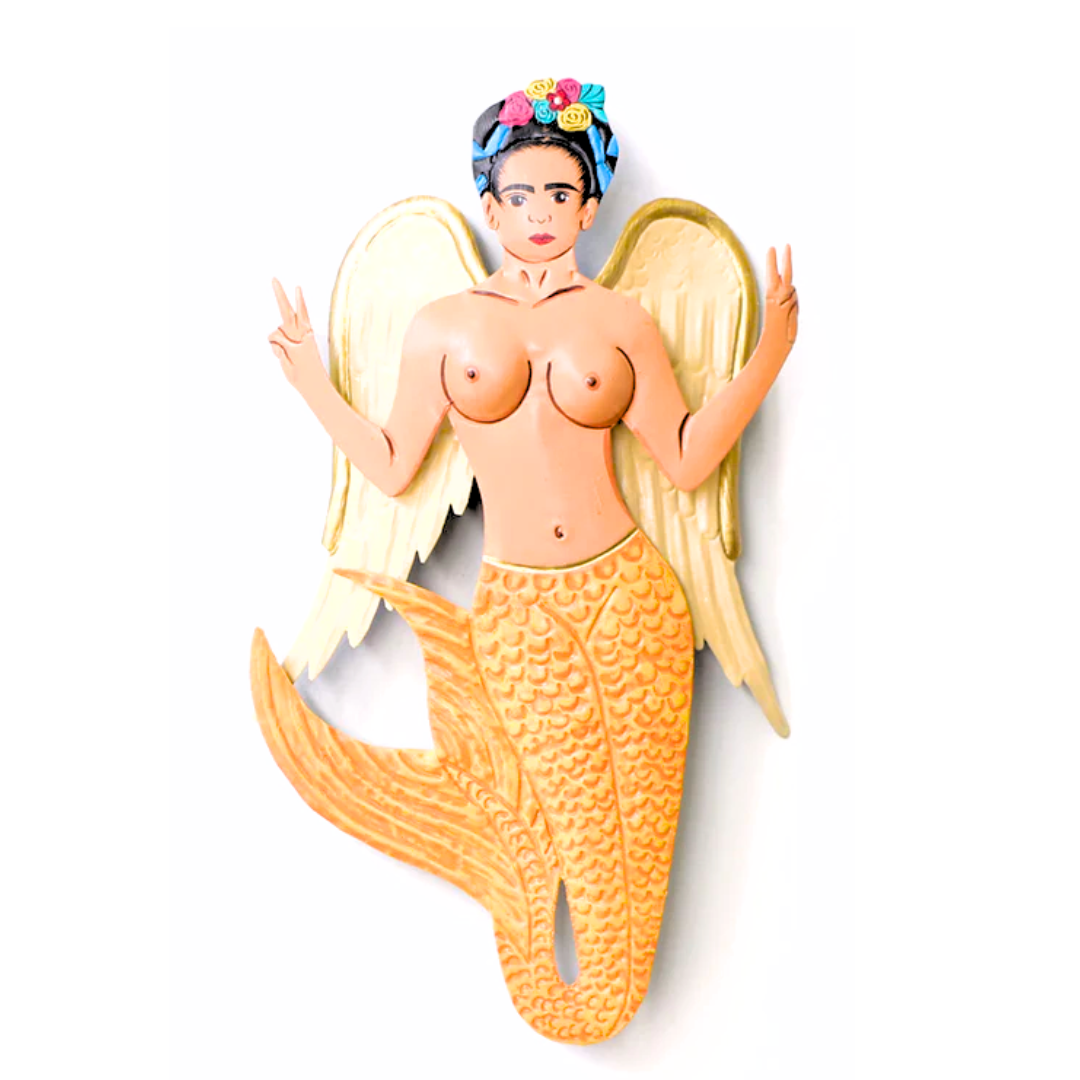 Large Tin Mermaid Frida