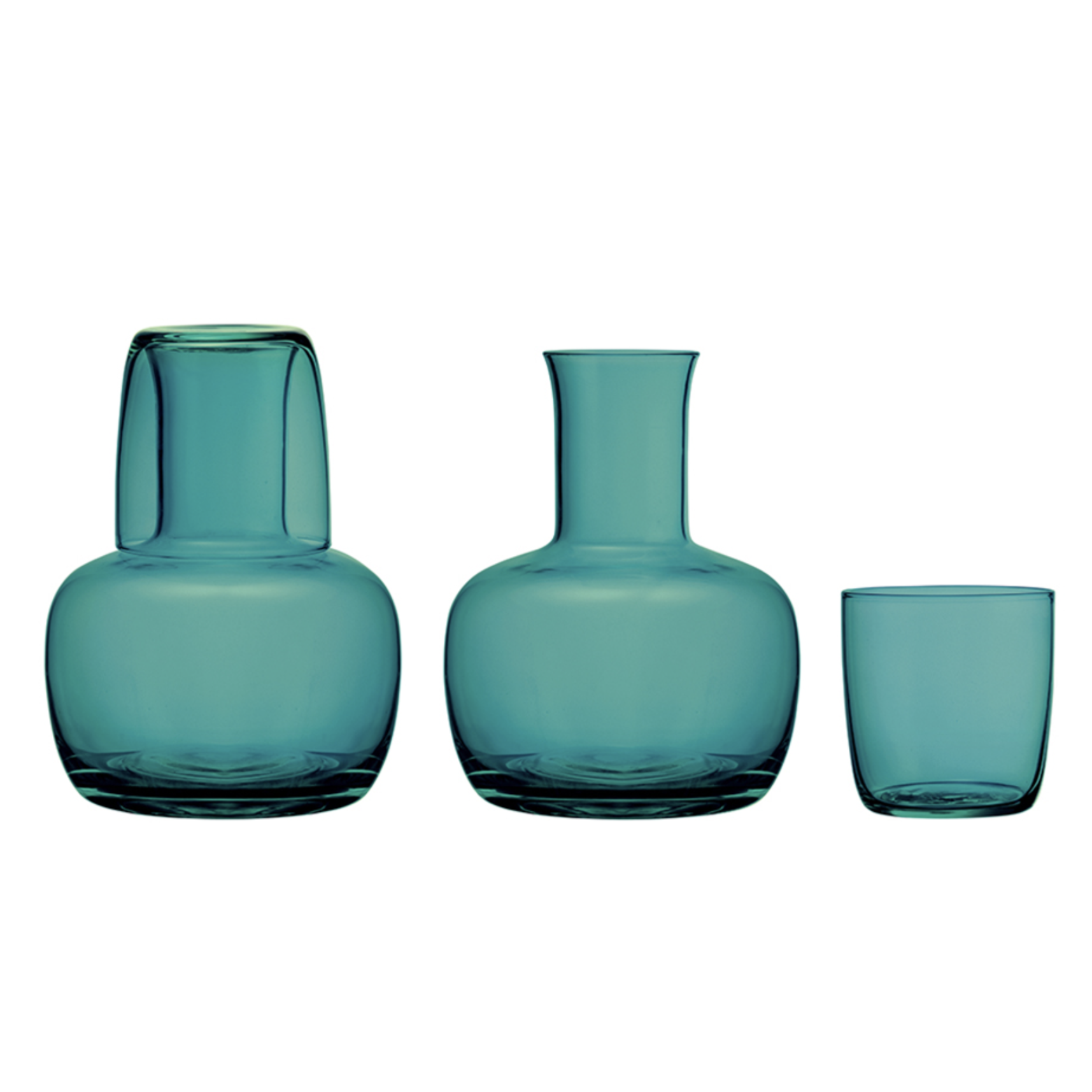 Water Carafe Set - Green Bulb