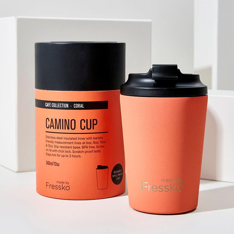 Camino Coffee Cup - 12oz Coral