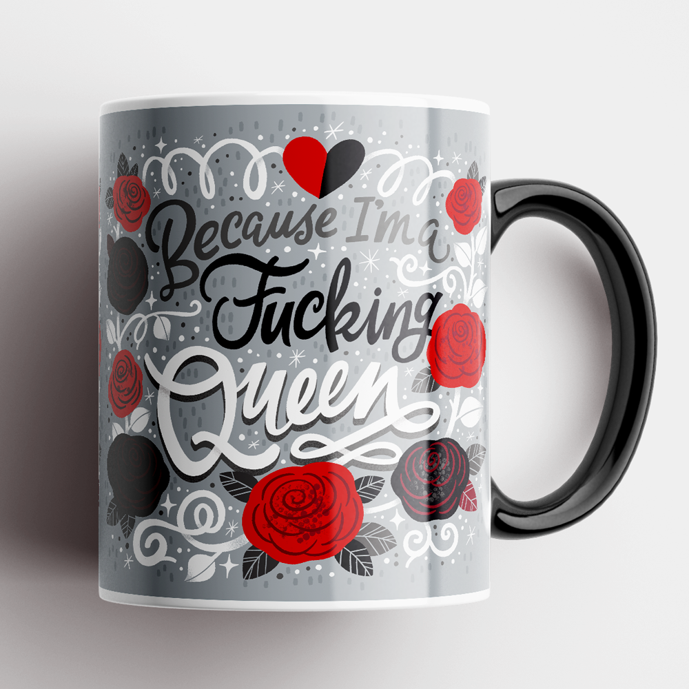 Sweary Mug - Queen
